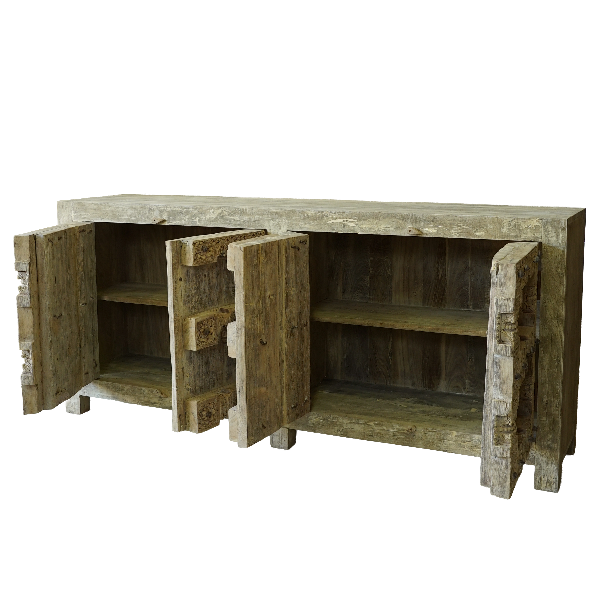 Ashta - Buffet indien sculpté n°5