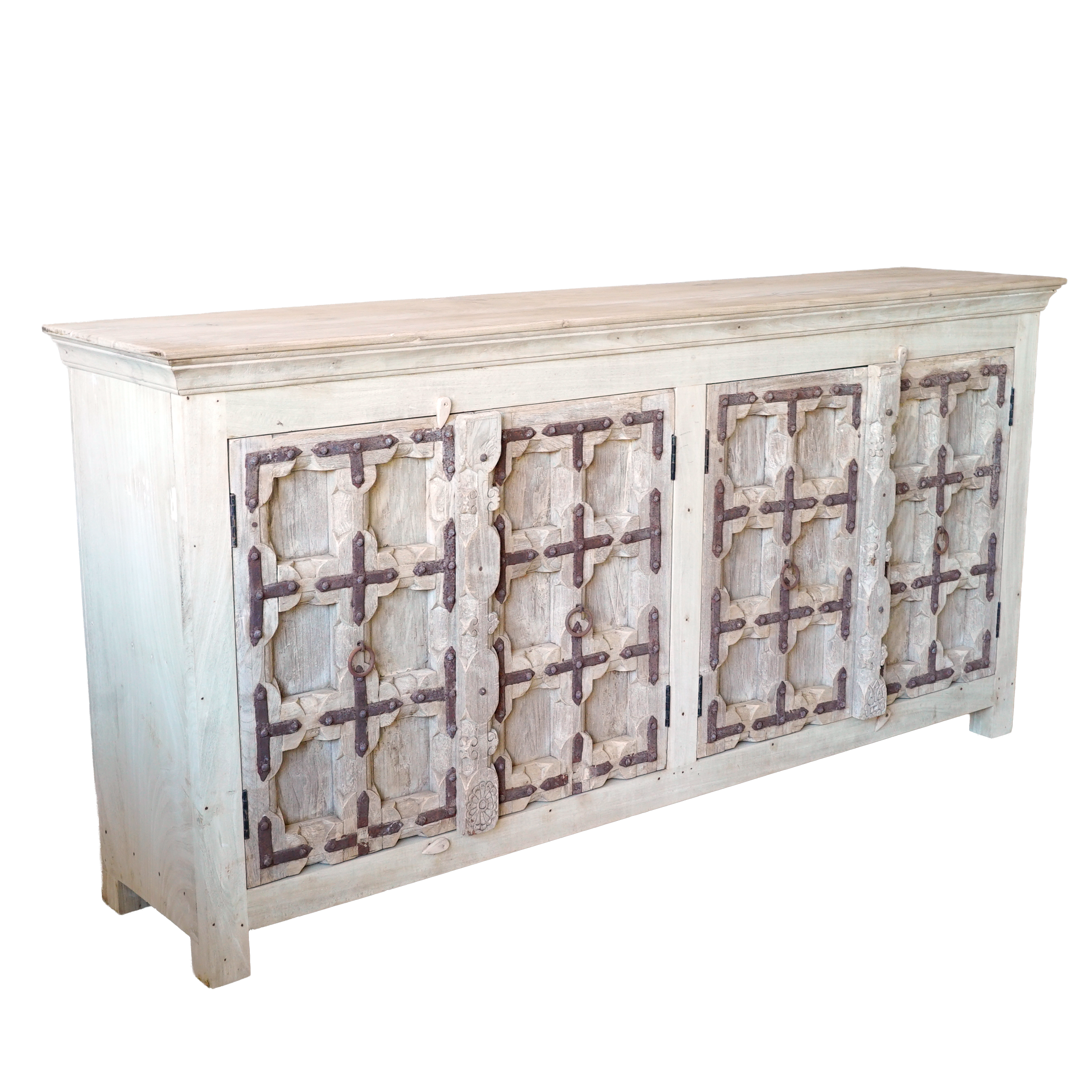 Ashta - Buffet indien sculpté n°4