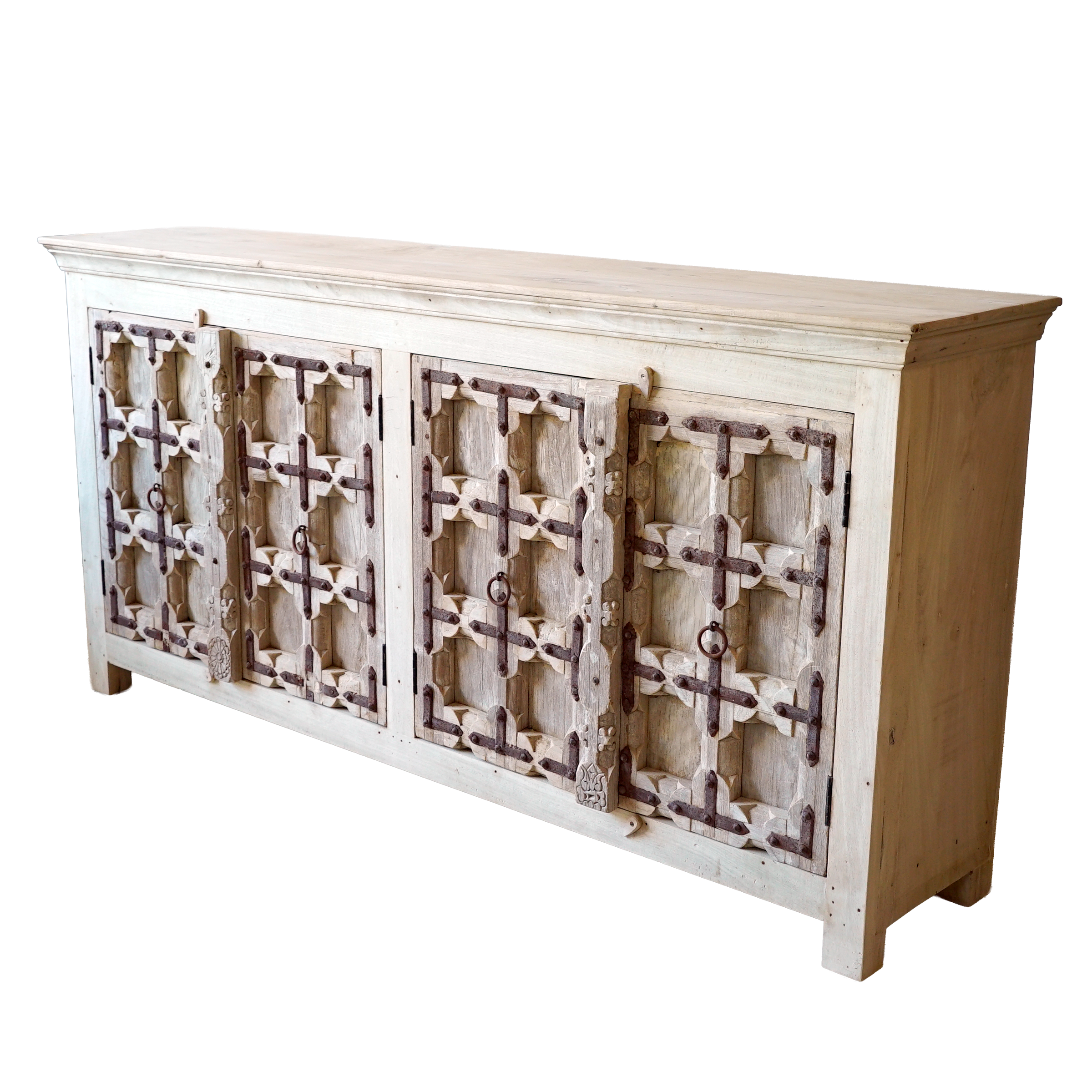 Ashta - Buffet indien sculpté n°4
