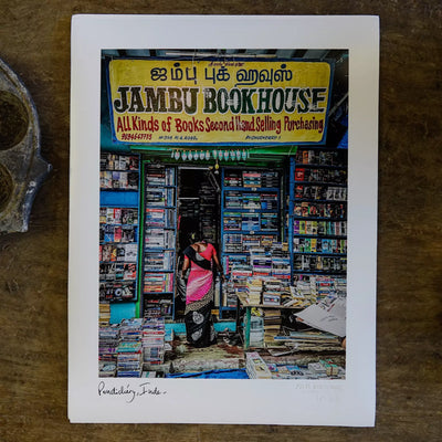 The Bookshop, Pondichéry - Affiche