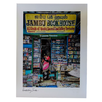 The Bookshop, Pondichéry - Affiche