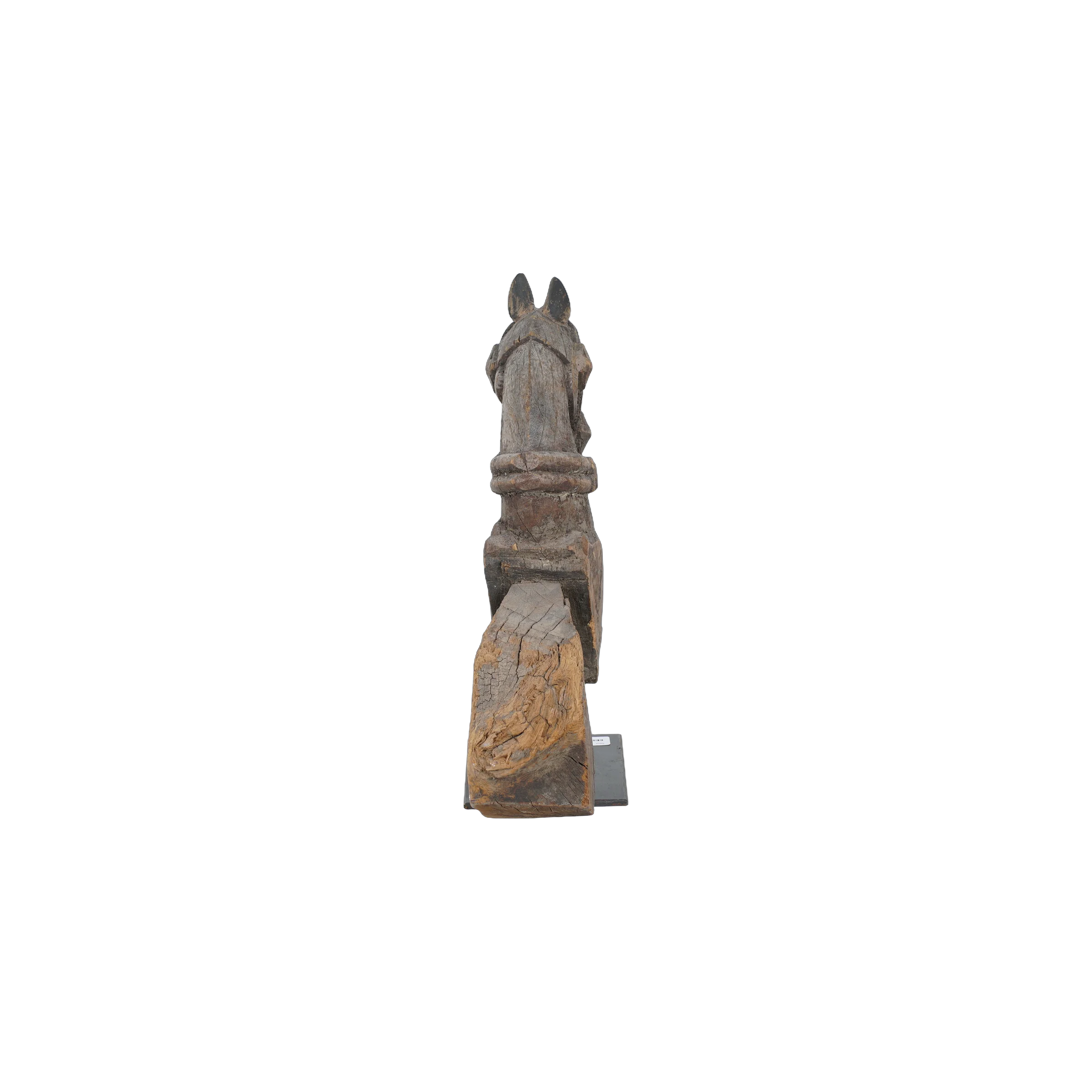 Ashva - Protomé de cheval en bois n°41