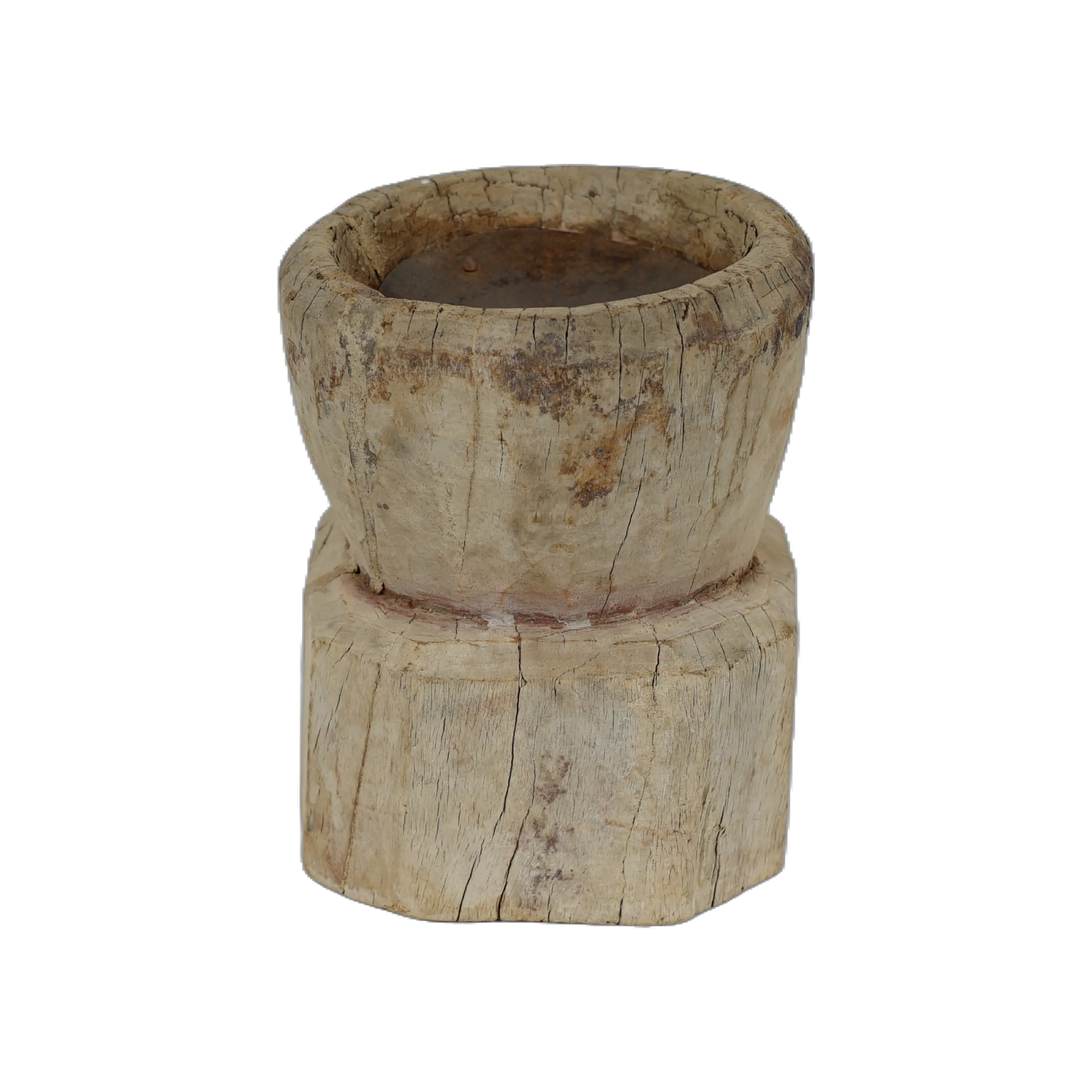 Bijani - Bougeoir en bois ancien n°91