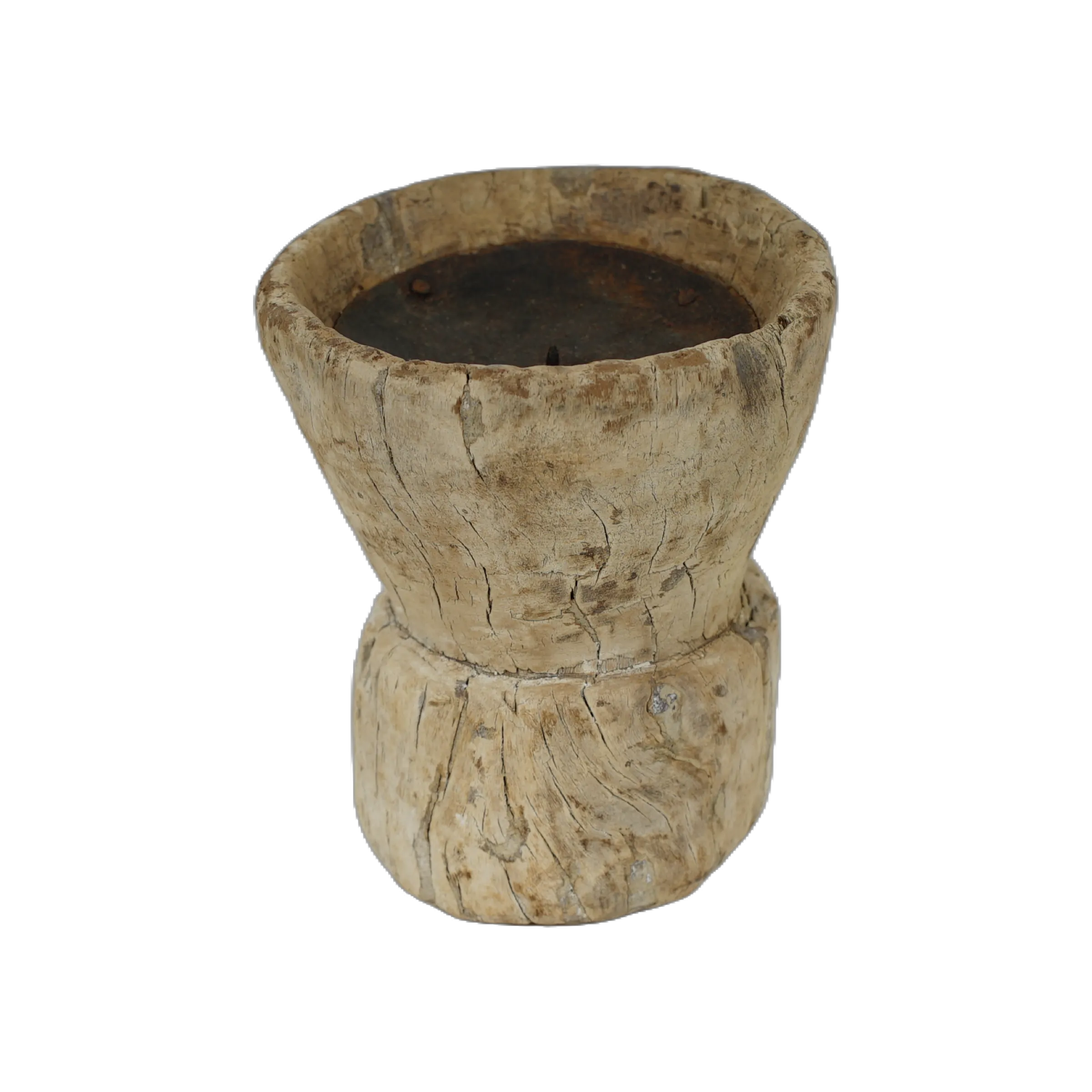 Bijani - Bougeoir en bois ancien n°92 - vue 3