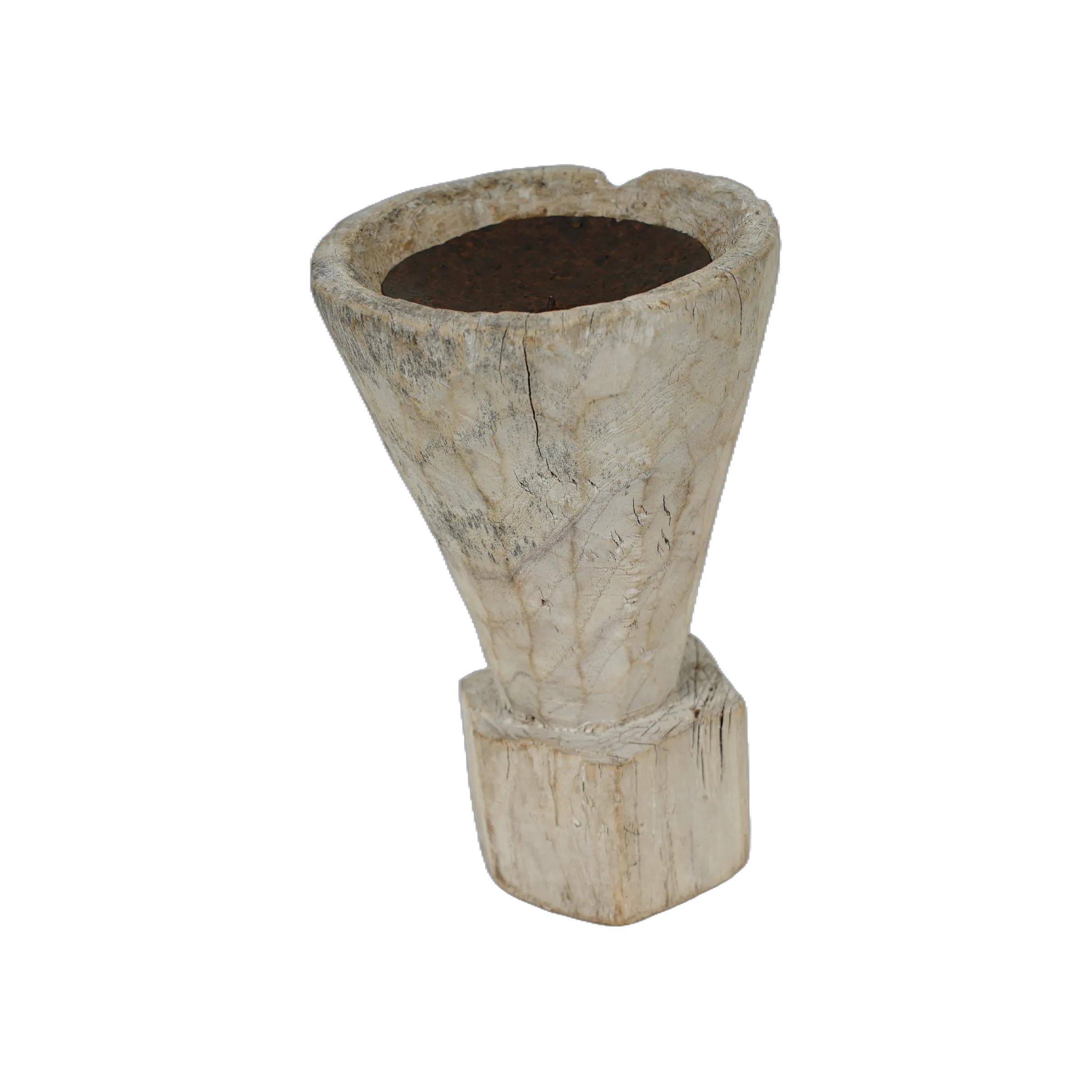 Bijani - Bougeoir en bois ancien n°97 - vue 4