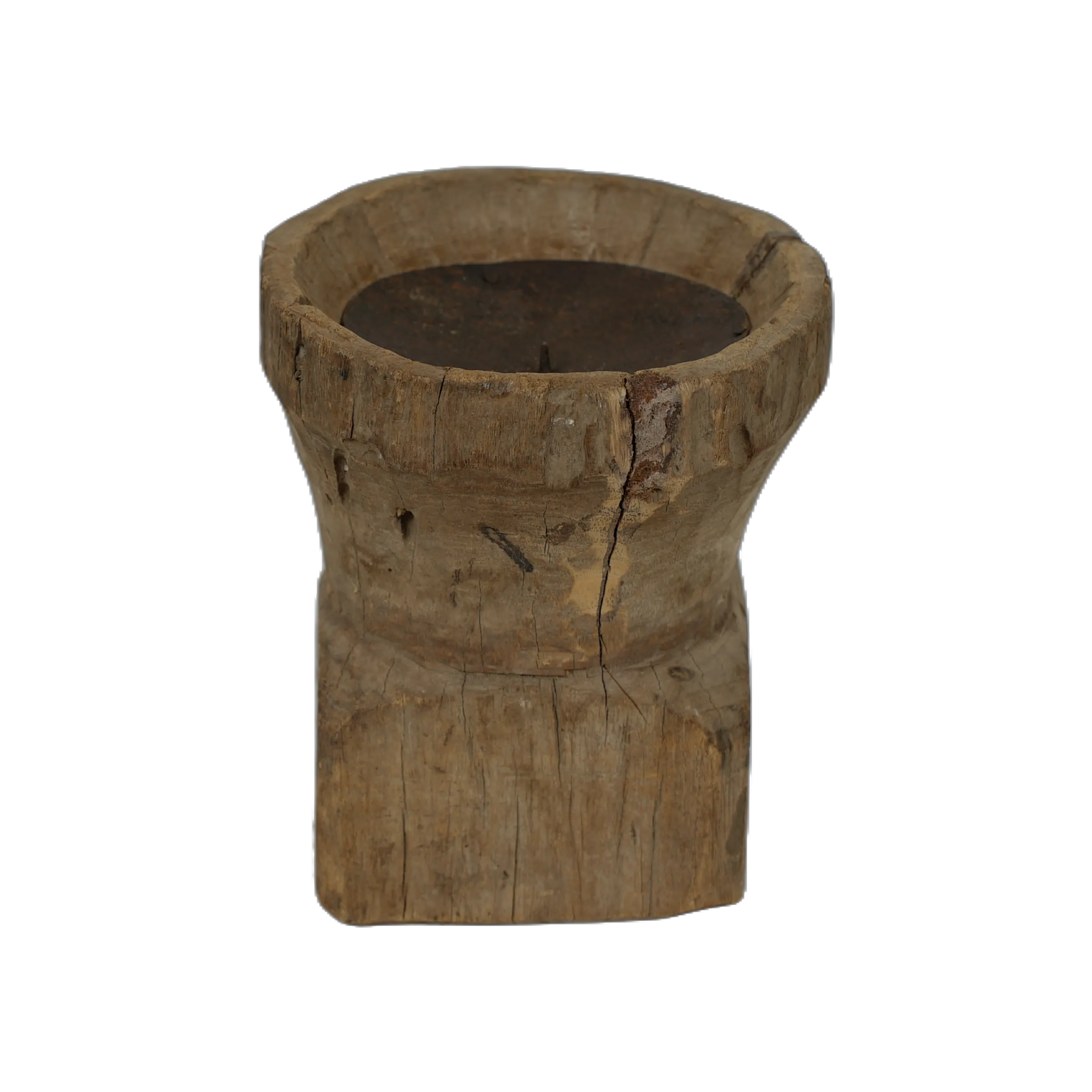 Bijani - Bougeoir en bois ancien n°98 - vue 4
