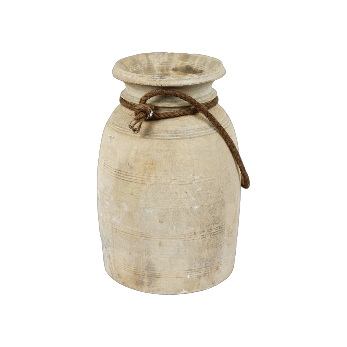 Tosh - Pot ancien en bois n°62 - vue 2