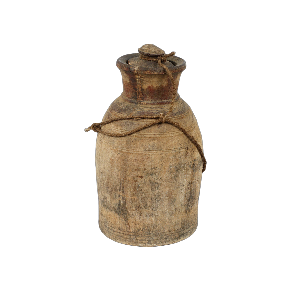 Tosh - Pot ancien en bois n°64 - vue 2