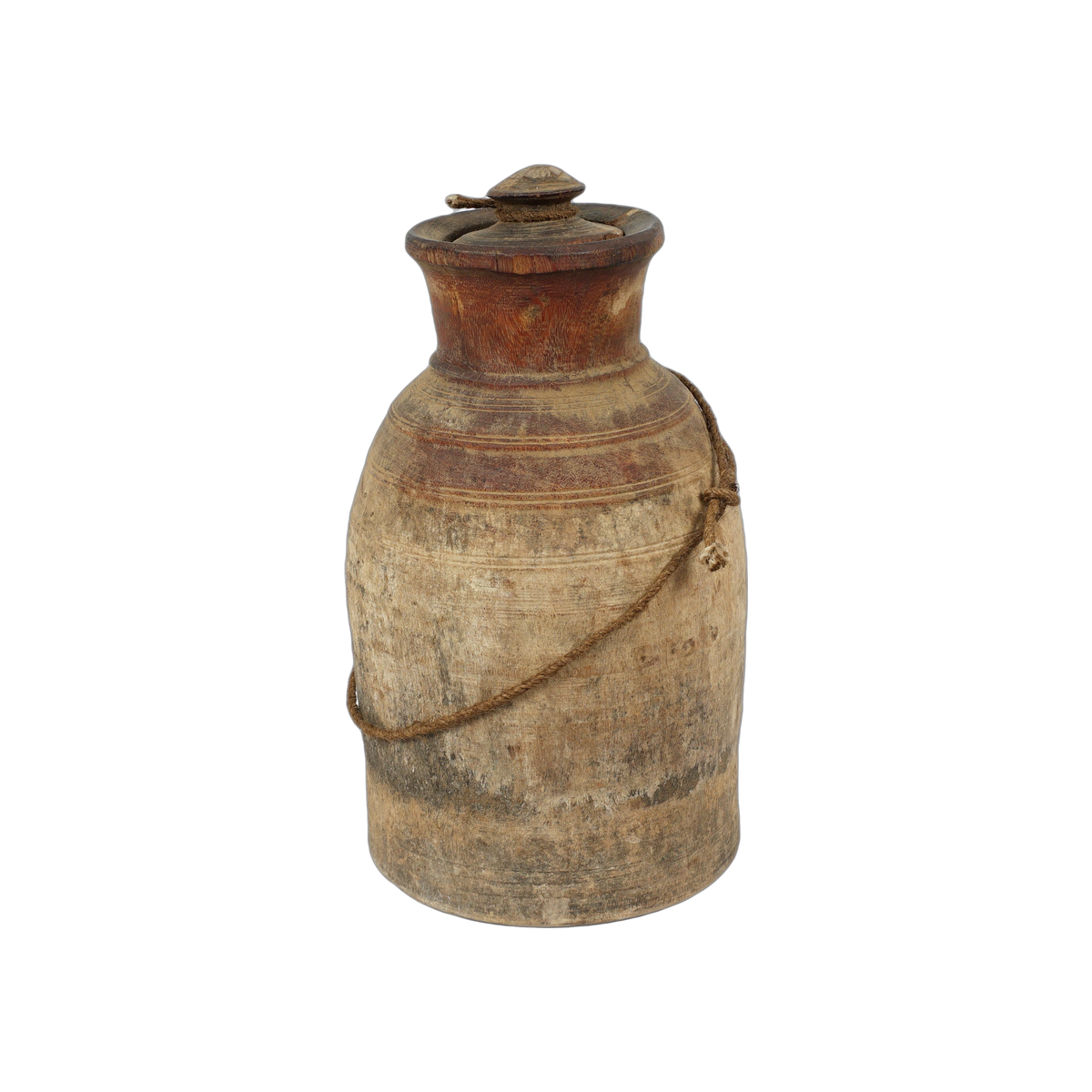 Tosh - Pot ancien en bois n°64 - vue 4