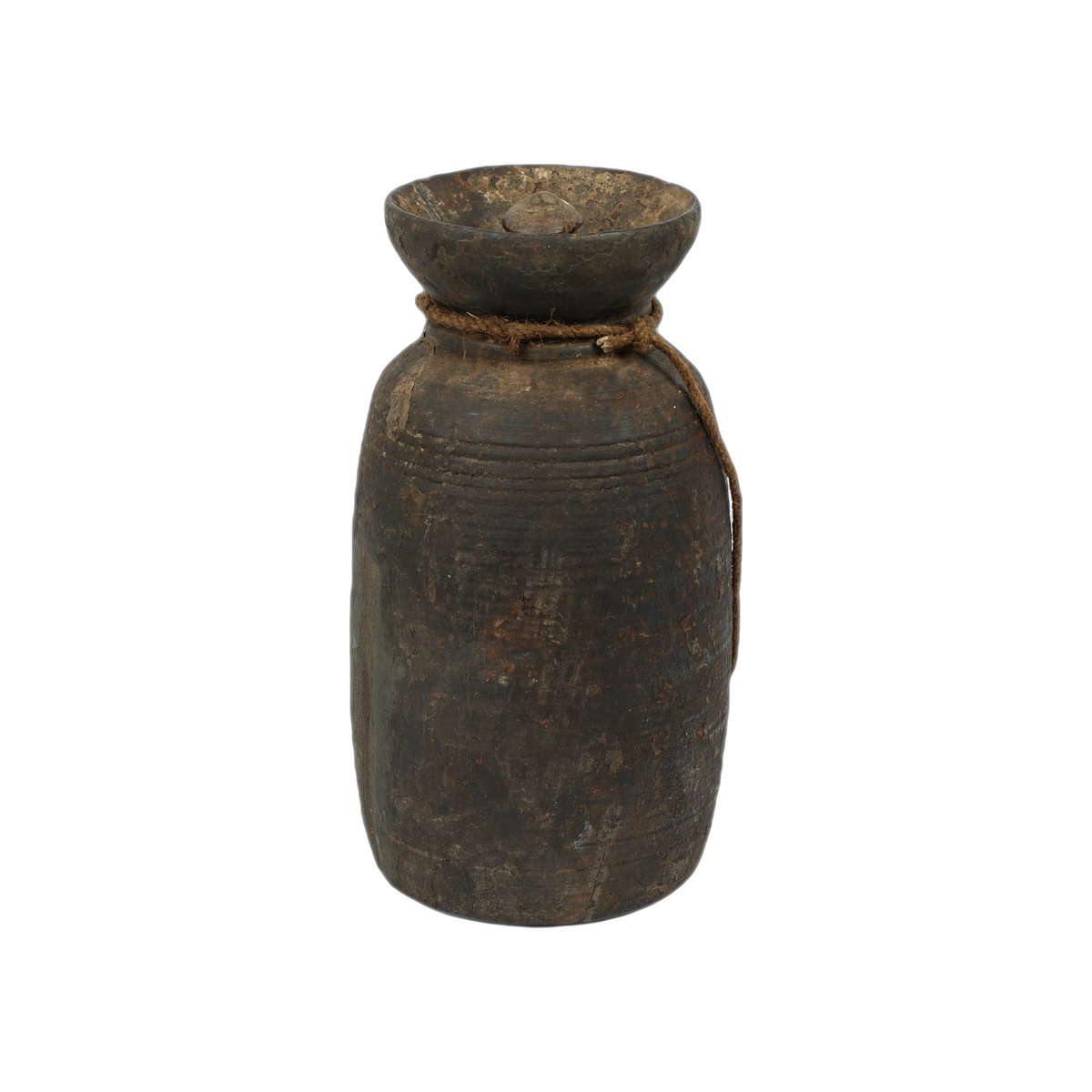 Tosh - Pot ancien en bois n°65 - vue 2