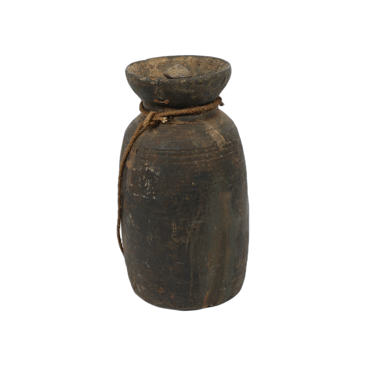 Tosh - Pot ancien en bois n°65 - vue 3