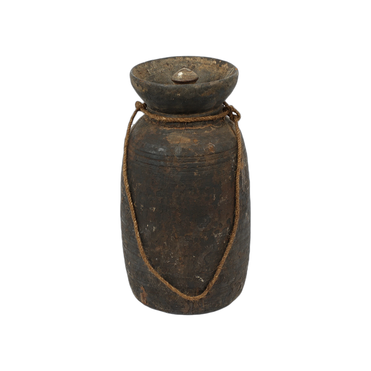 Tosh - Pot ancien en bois n°65 - vue 4