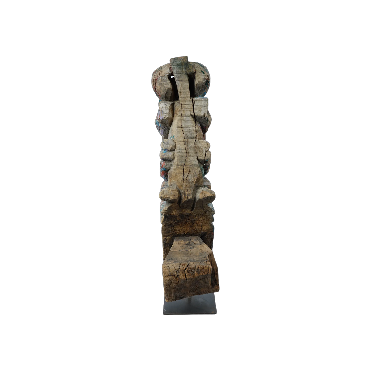 Ashva - Protomé de cheval en bois n°40 - vue 3
