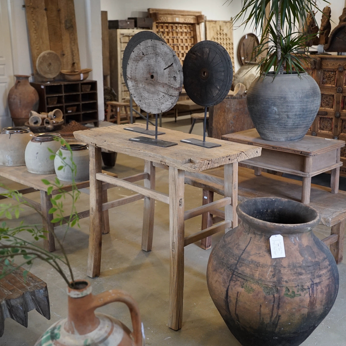 Shen - Console chinoise en orme nº8