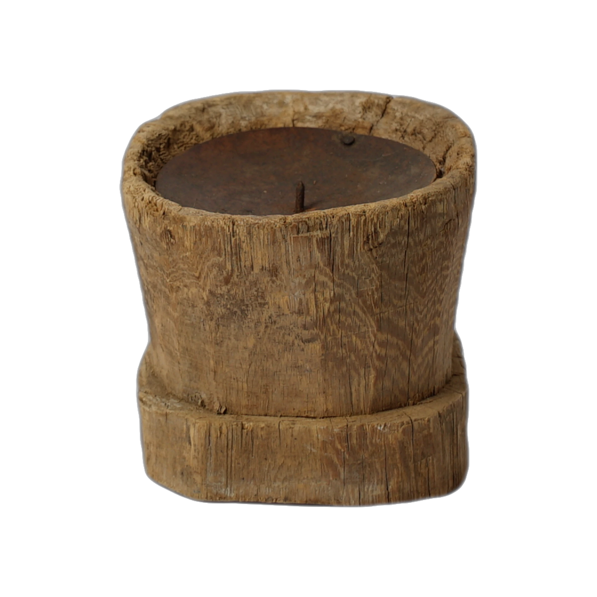 Bijani - Bougeoir en bois ancien n°113 - vue 2