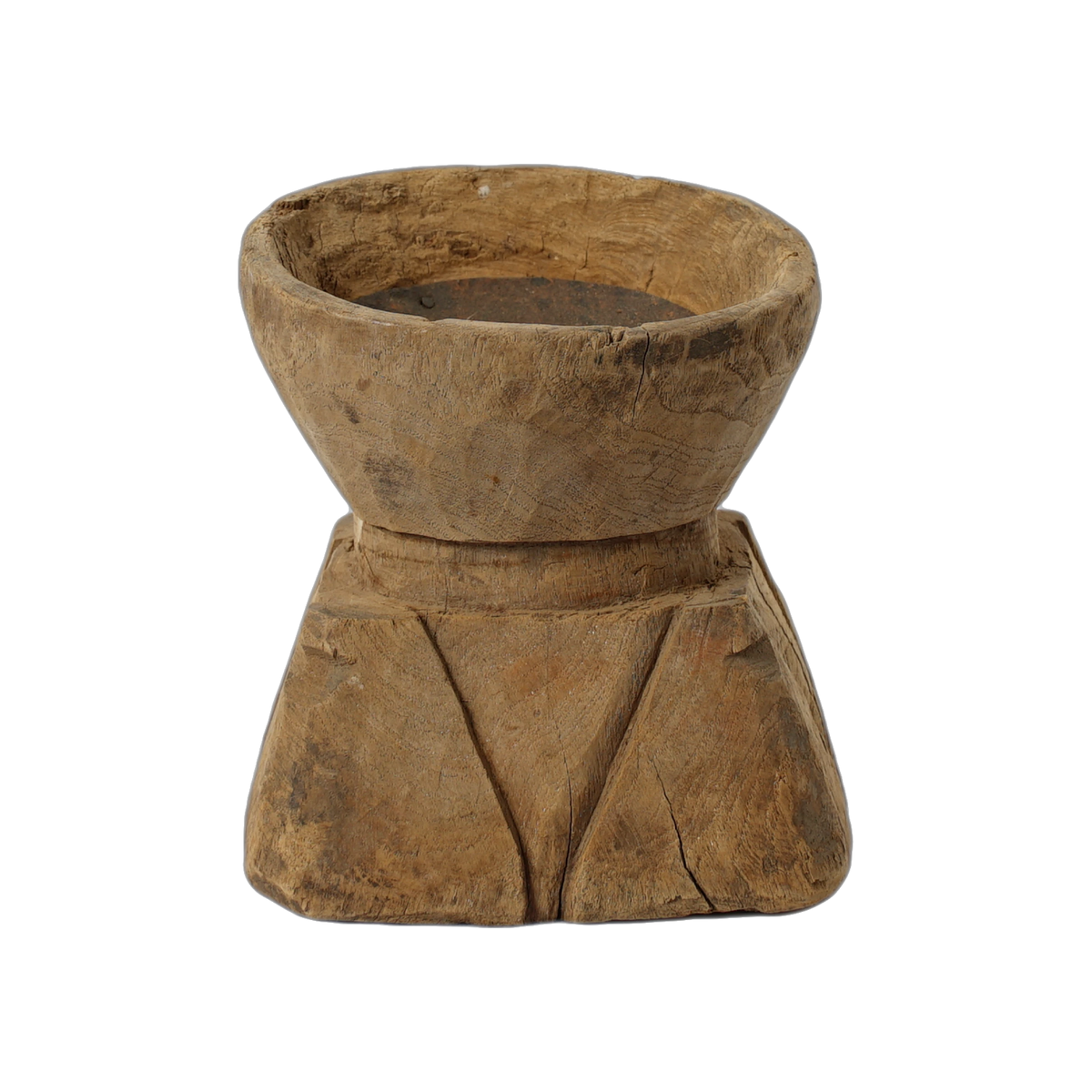 Bijani - Bougeoir en bois ancien n°116