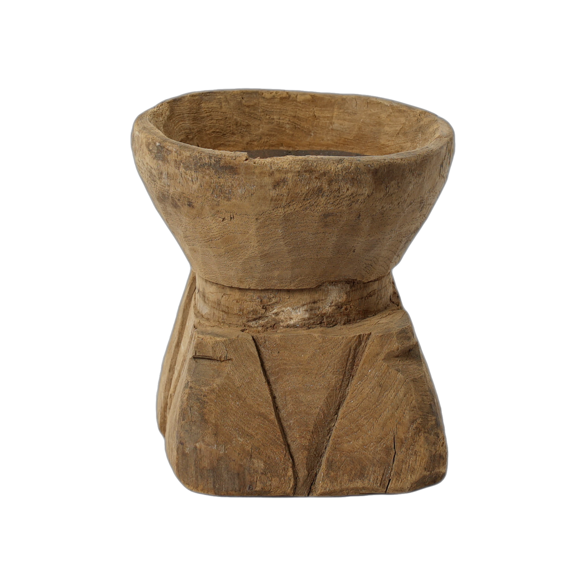 Bijani - Bougeoir en bois ancien n°116 - vue 2