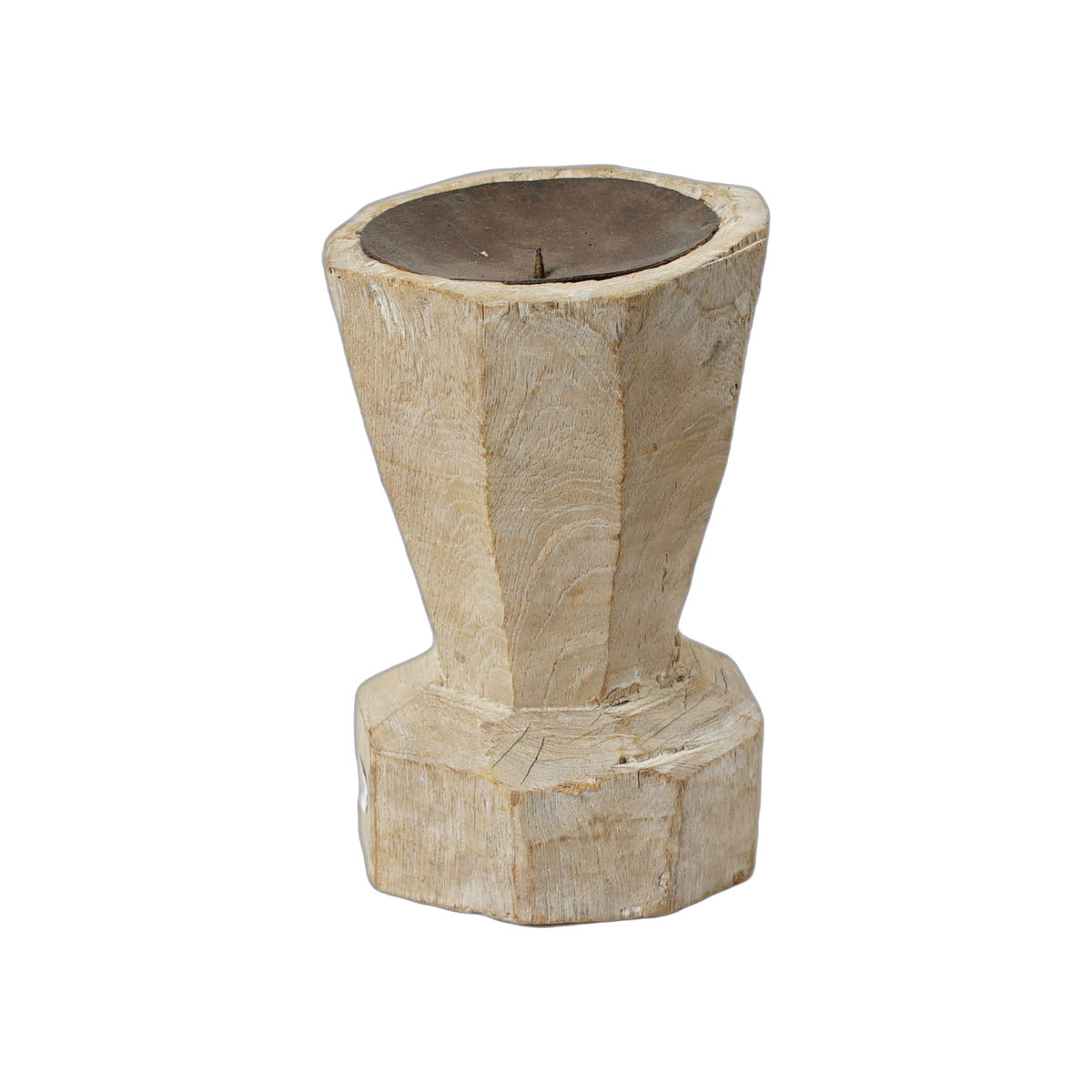 Bijani - Bougeoir en bois ancien n°119 - vue 3
