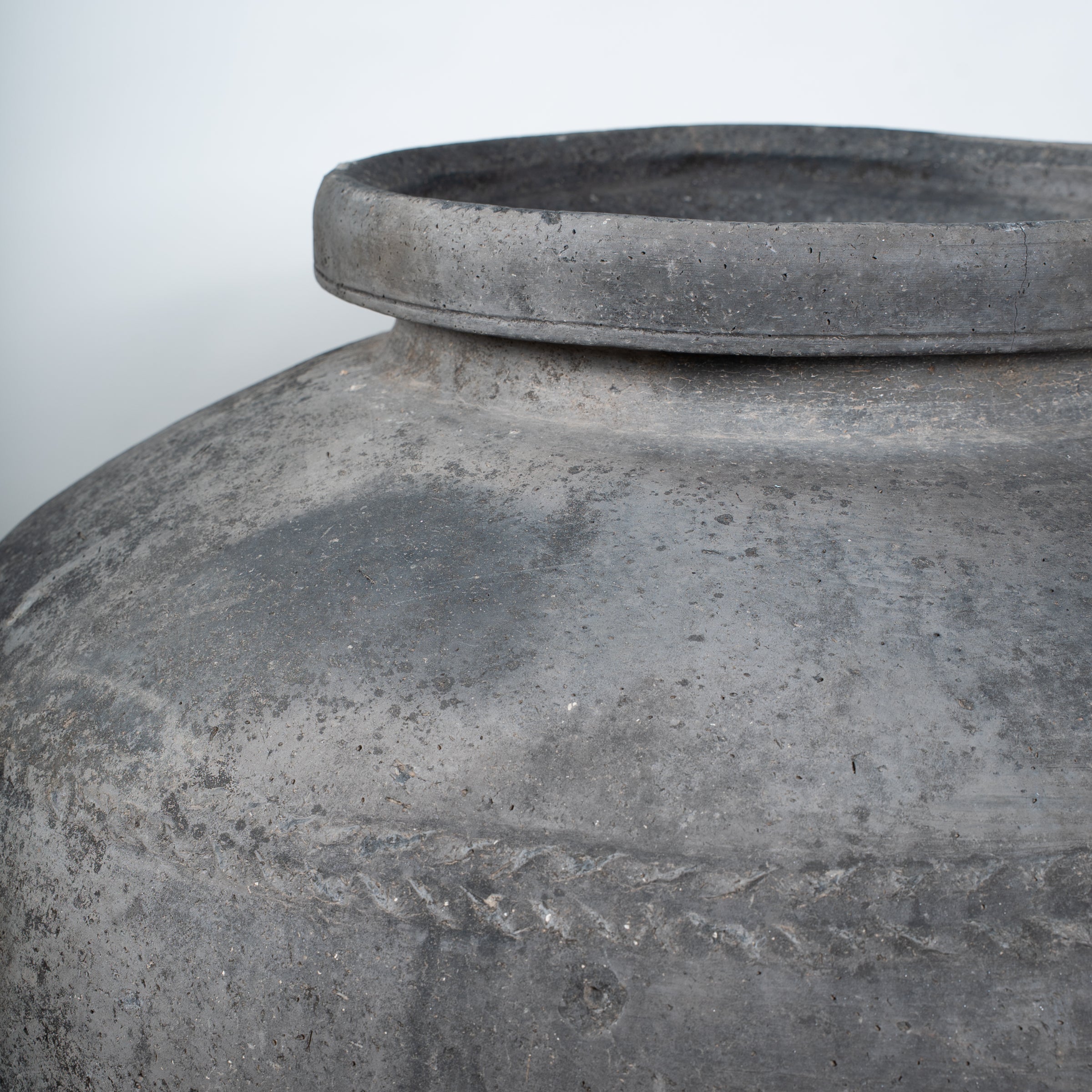 Anaaj - Grande jarre indienne en terracotta n°3