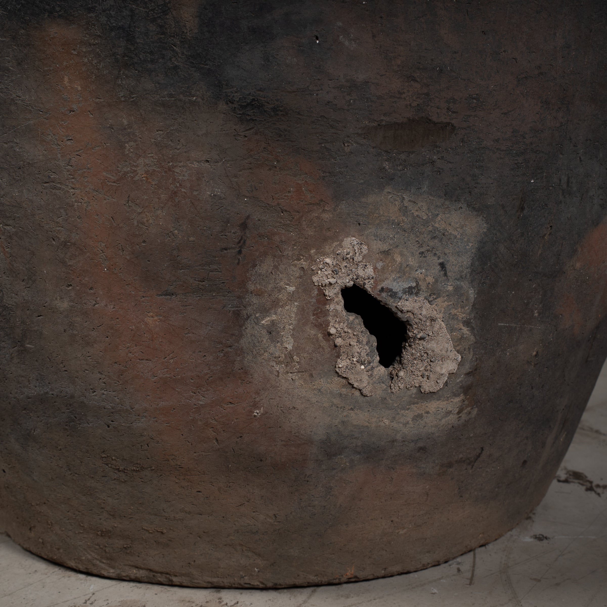 Anaaj - Grande jarre indienne en terracotta n°5