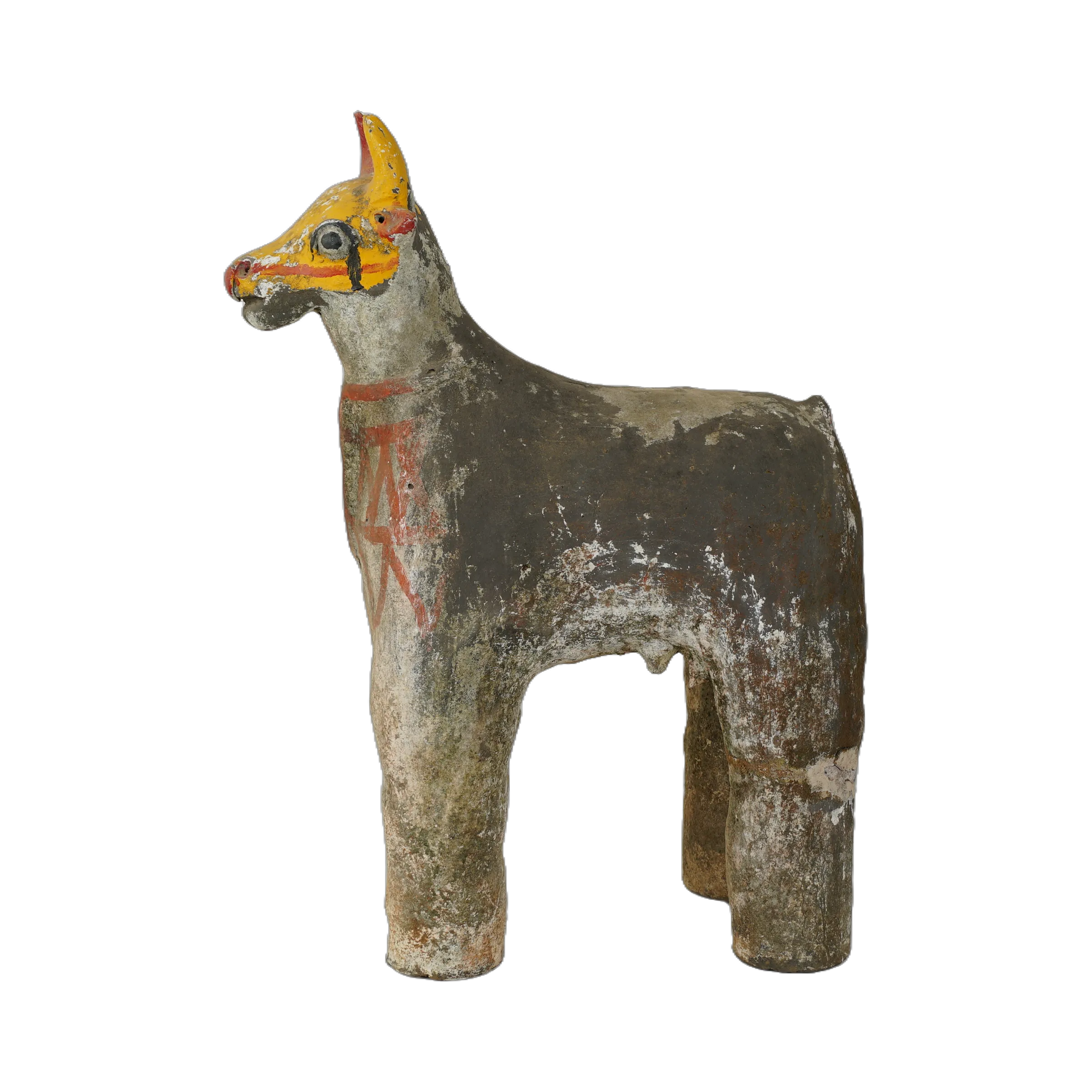 Gauri - Statue votive en terre cuite n°4 - vue 3