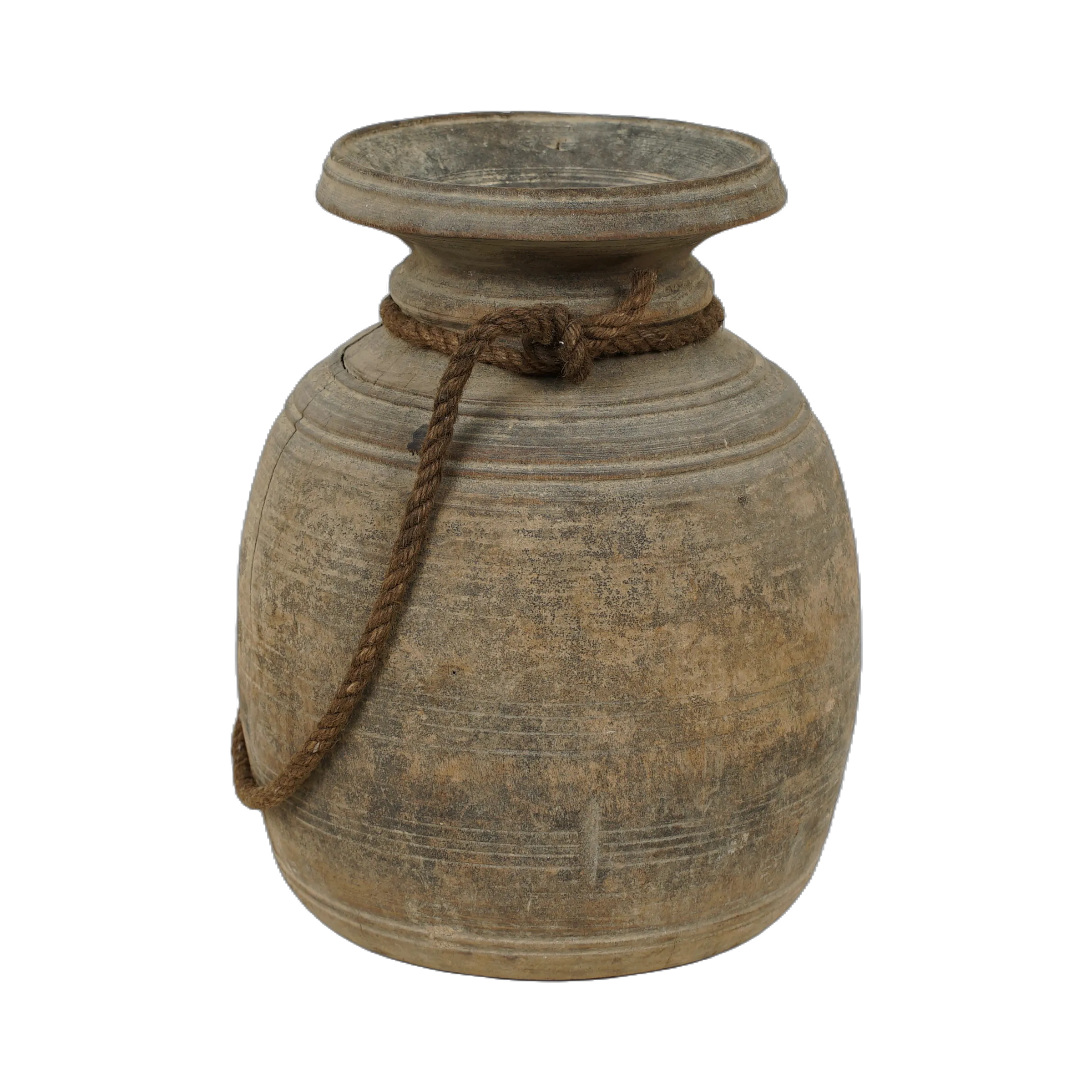 Tosh - Pot ancien en bois n°6 - vue 2