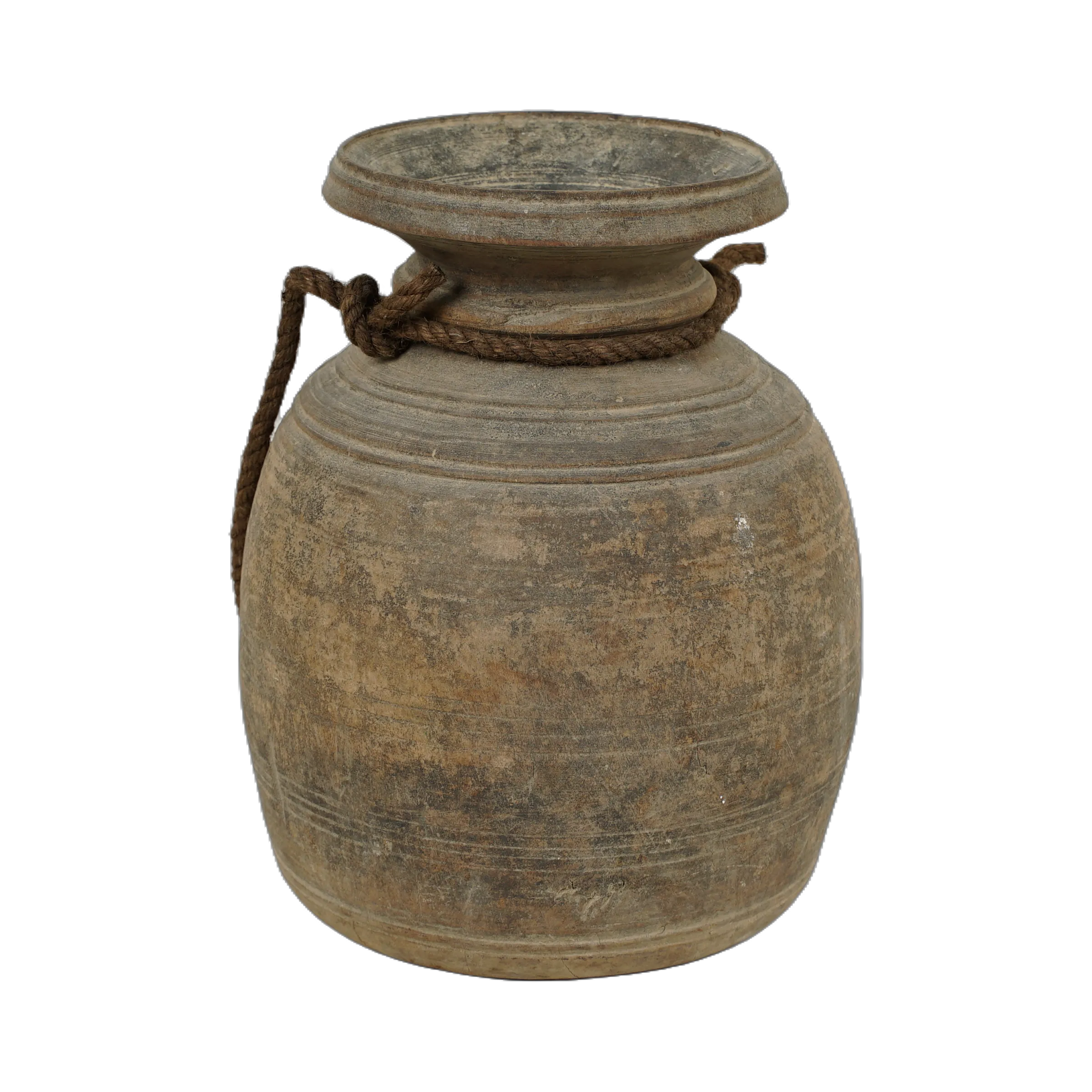 Tosh - Pot ancien en bois n°6 - vue 3