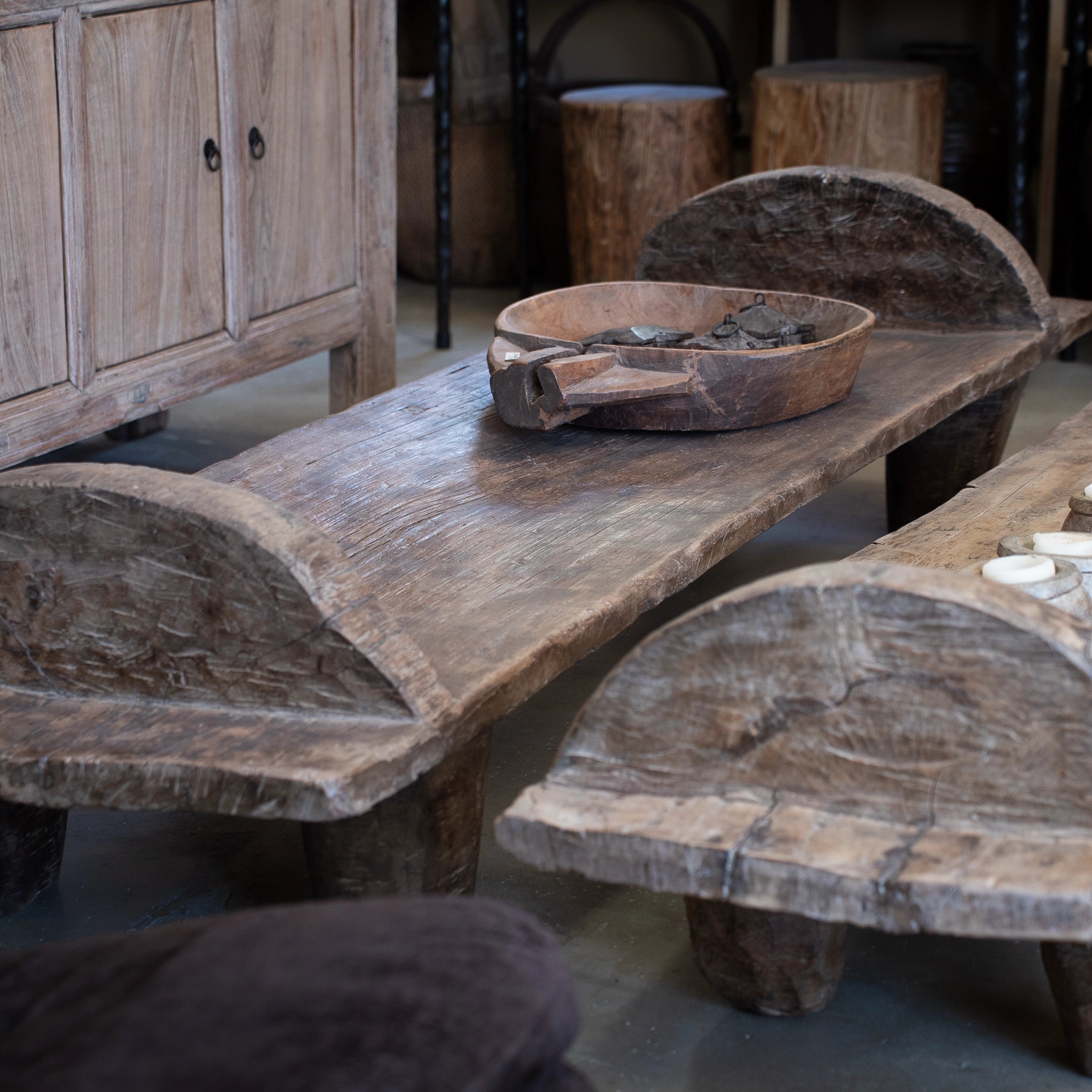 Angami - Authentique table Naga ancienne n°37