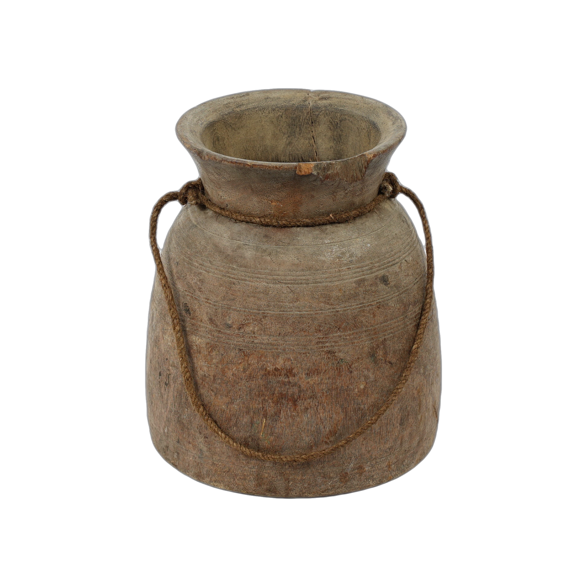 Tosh - Pot ancien en bois n°68