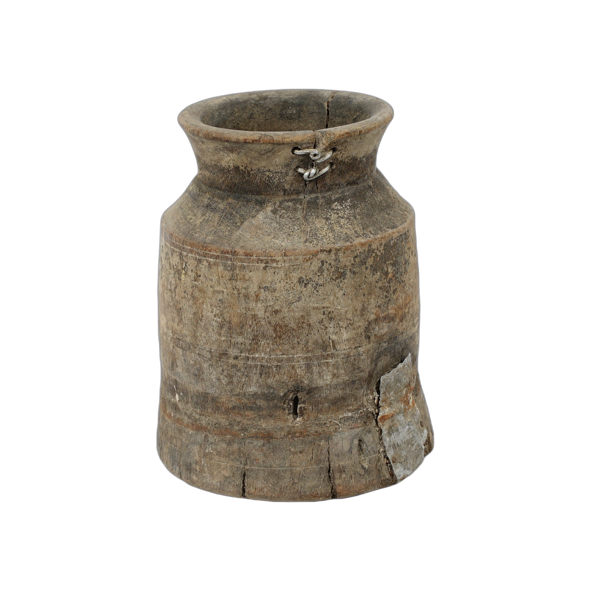 Tosh - Pot ancien en bois n°70 - vue 4