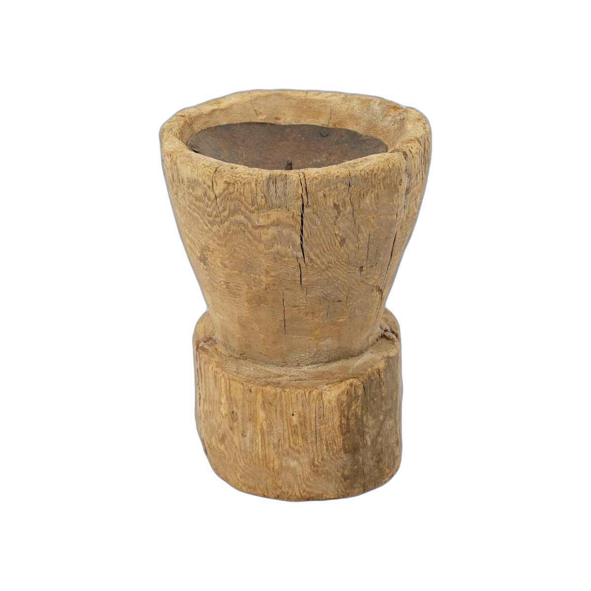 Bijani - Bougeoir en bois ancien n°133 - vue 3