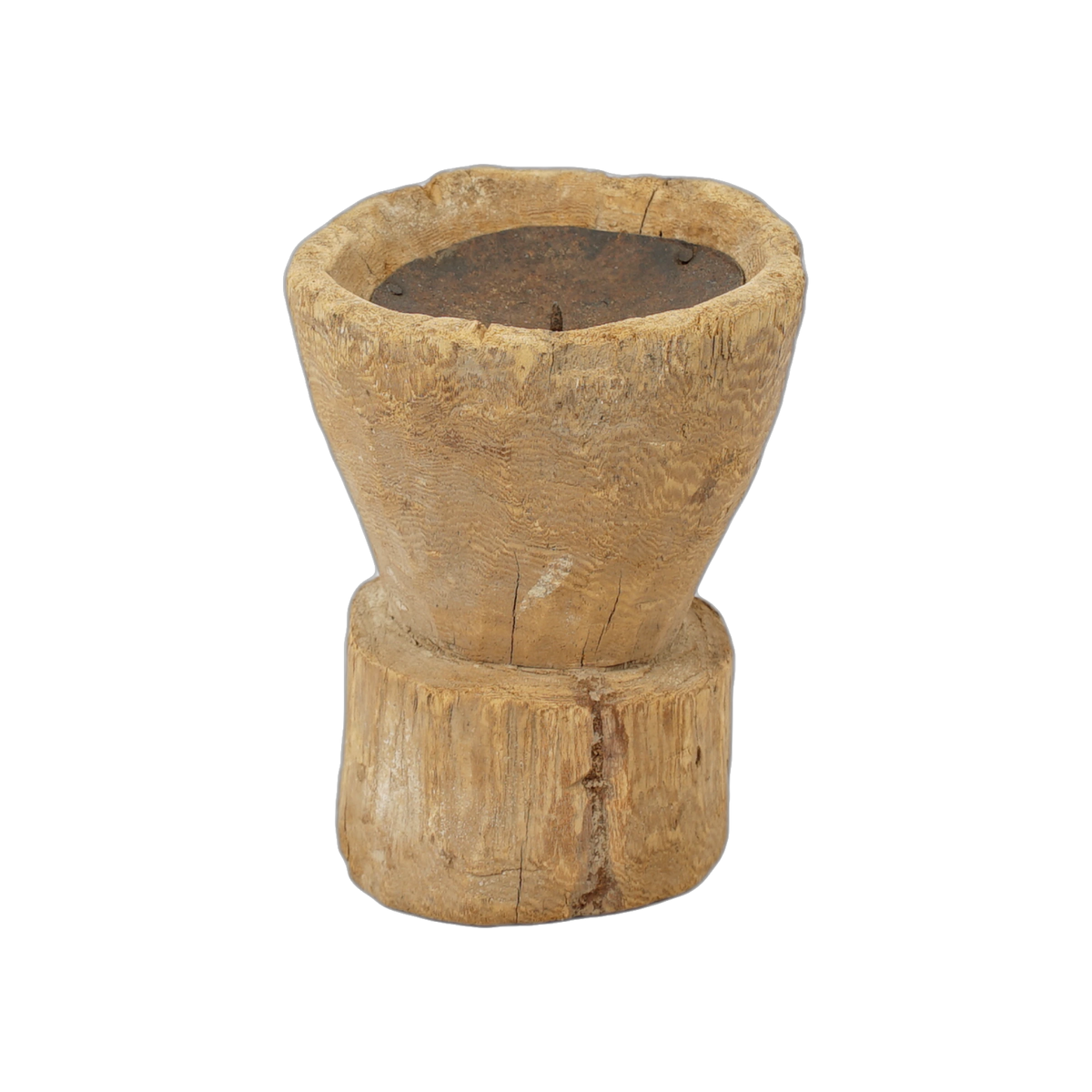 Bijani - Bougeoir en bois ancien n°133 - vue 4