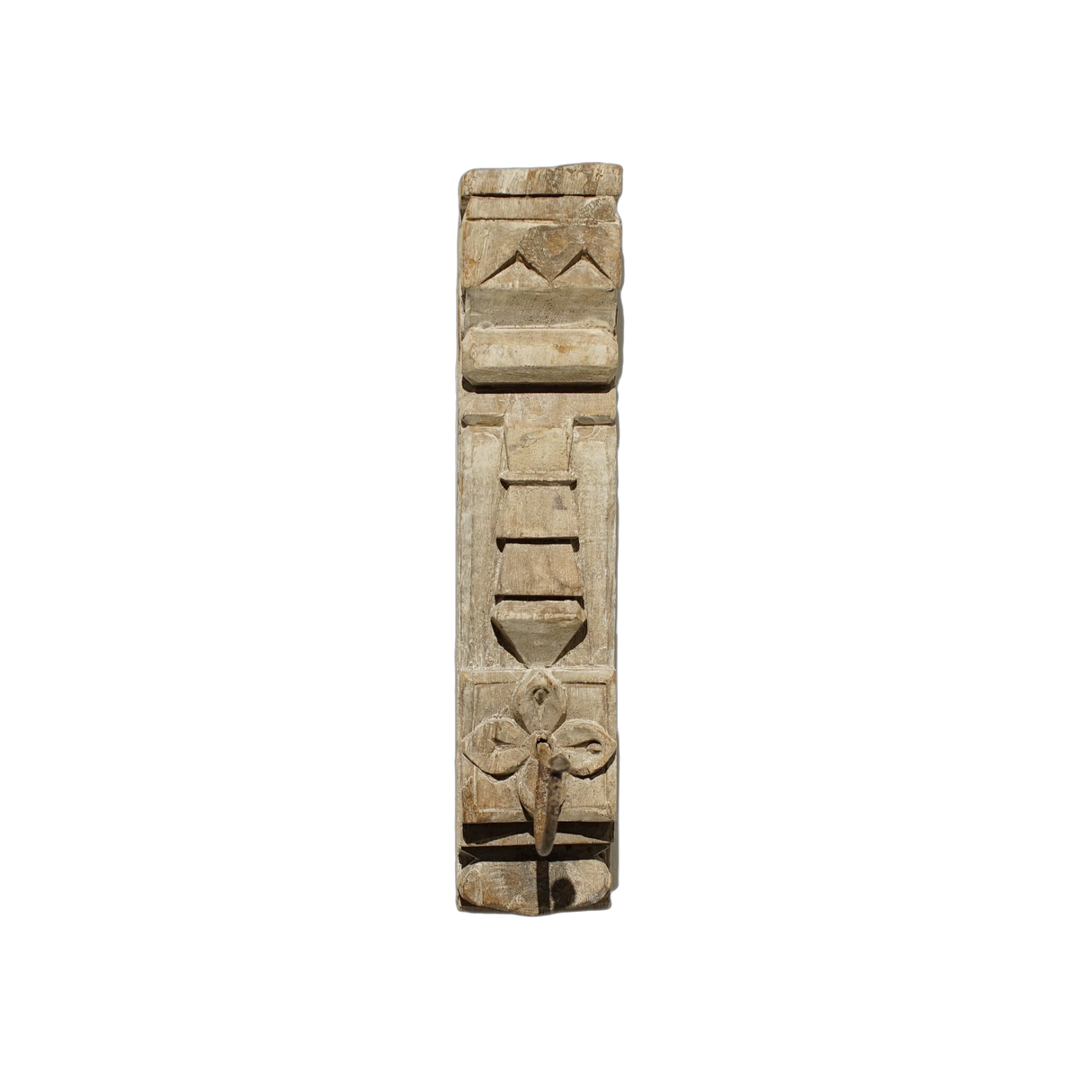 Gulab - Patère en bois sculpté n°38