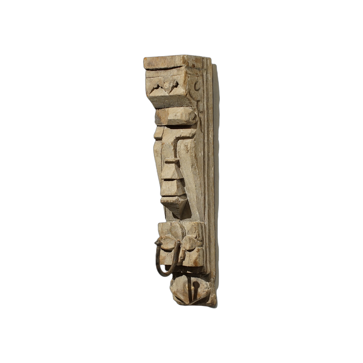 Gulab - Patère en bois sculpté n°39 - vue 3