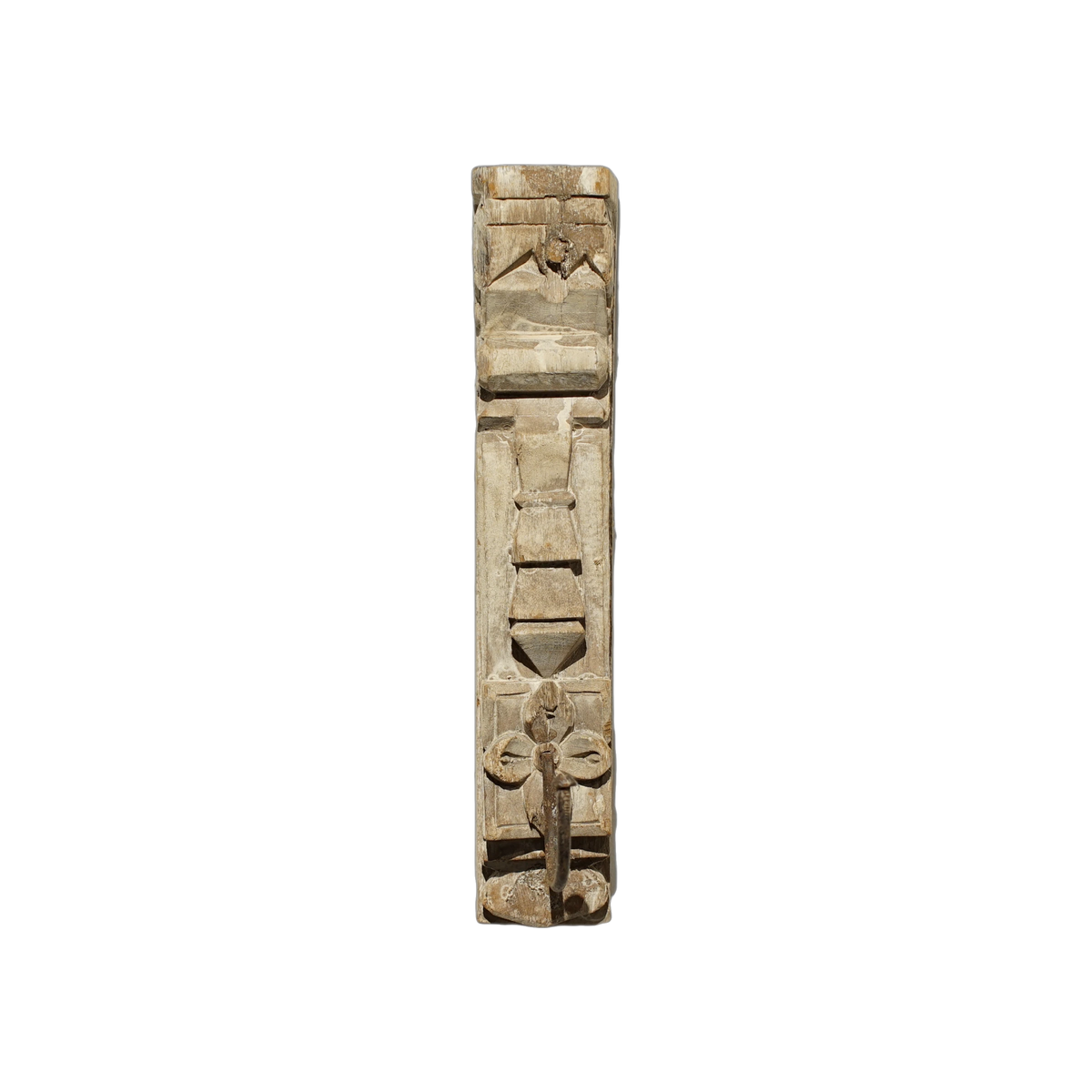 Gulab - Patère en bois sculpté n°40