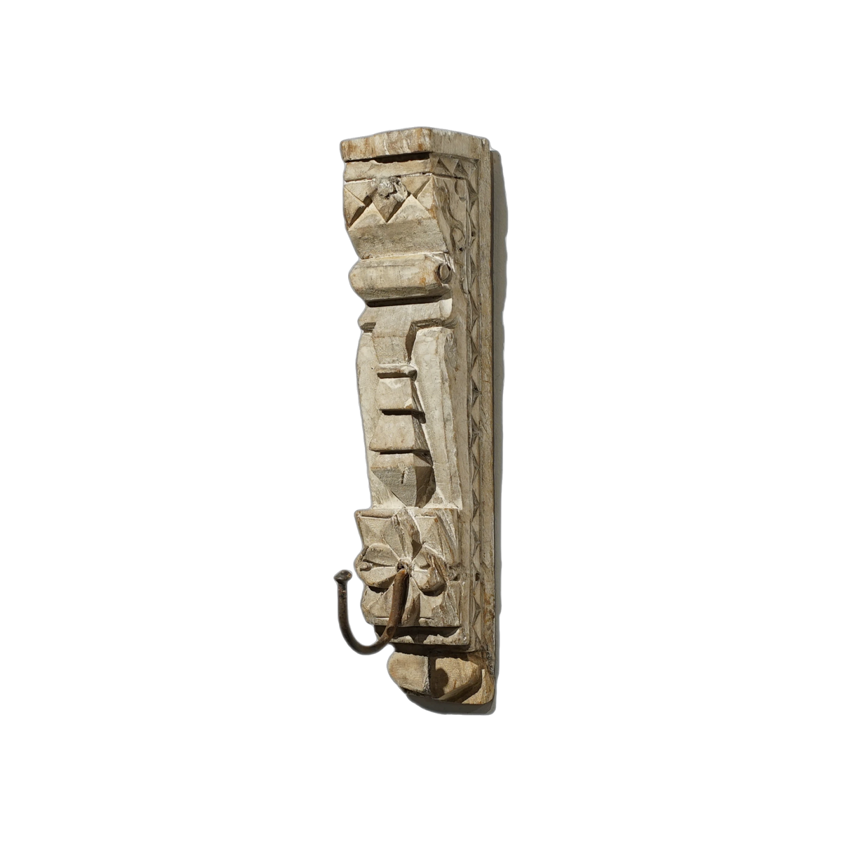 Gulab - Patère en bois sculpté n°46 - vue 3
