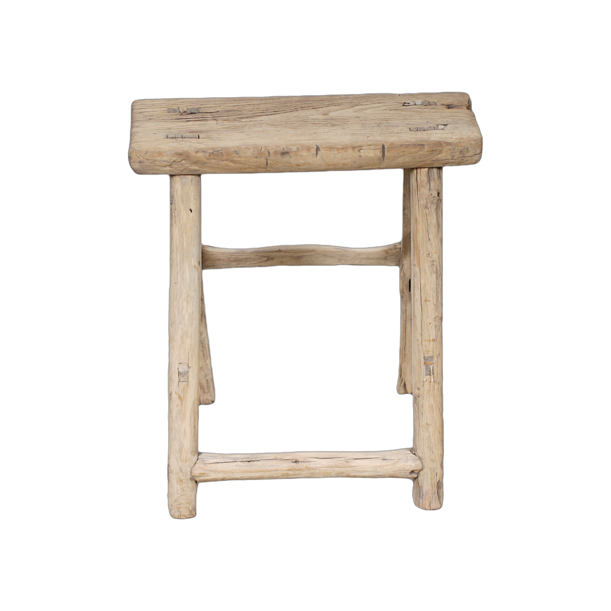 Zao - Tabouret chinois ancien en orme n°36