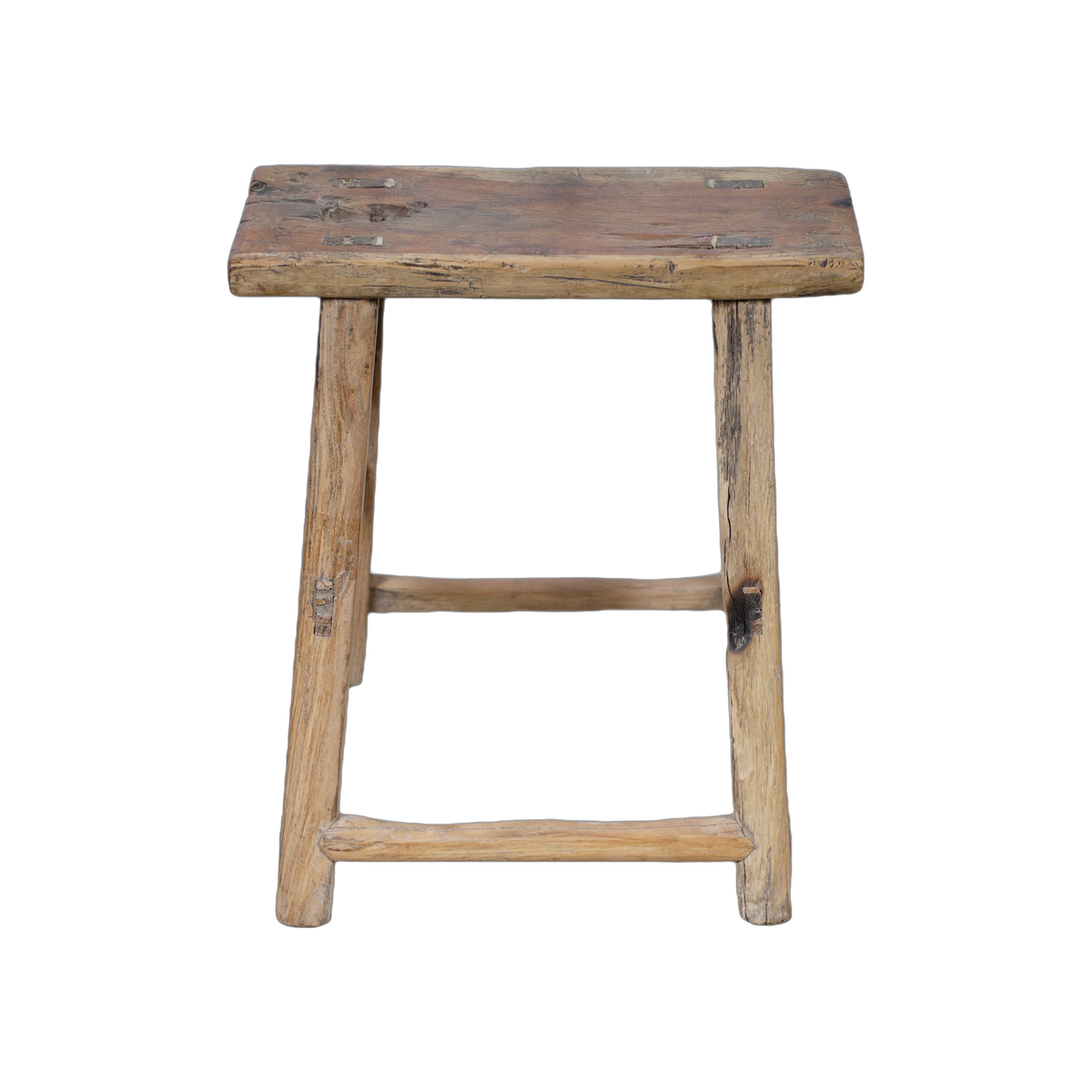 Zao - Tabouret chinois ancien en orme n°37