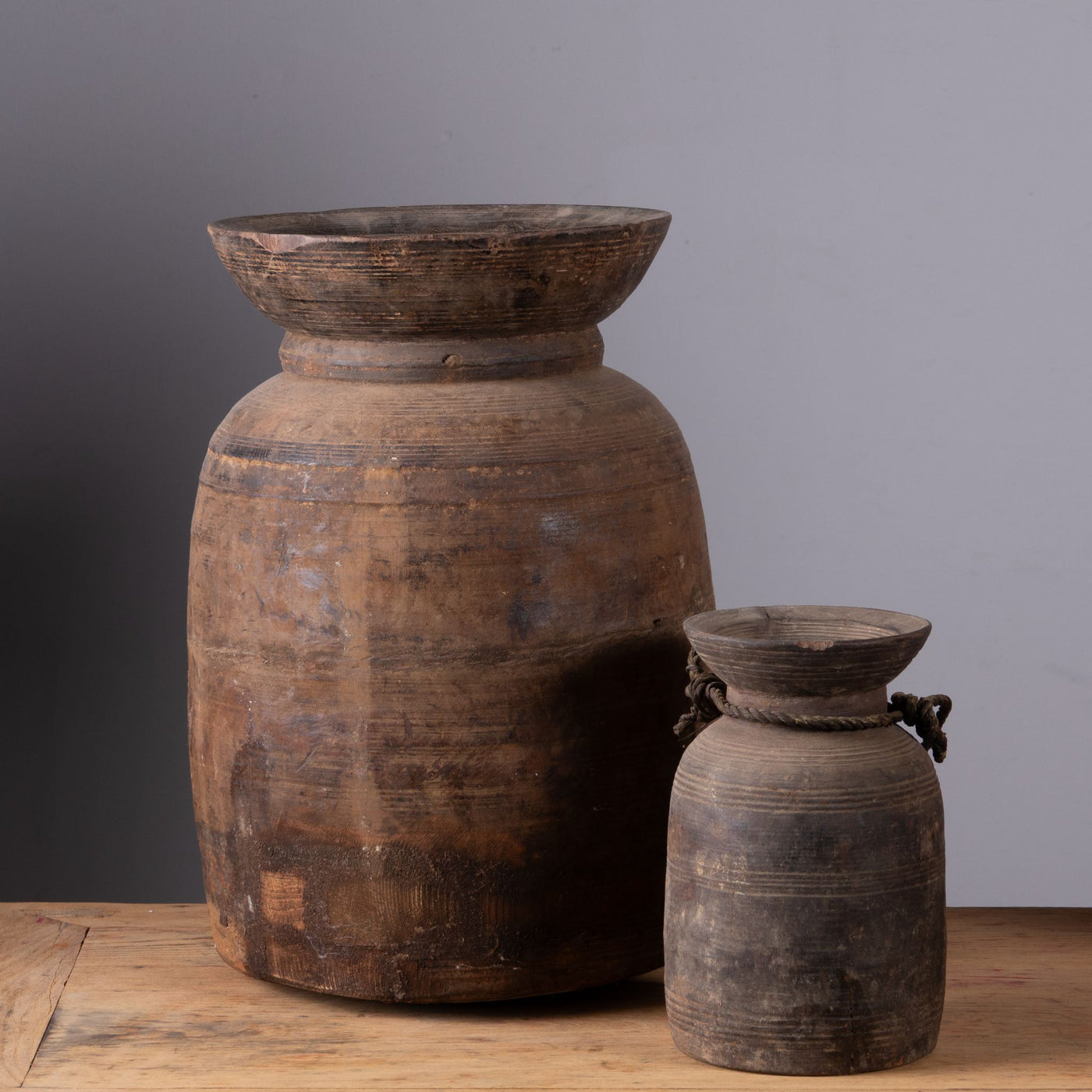 TOSH - Large pot of the wooden Himachal n ° 32