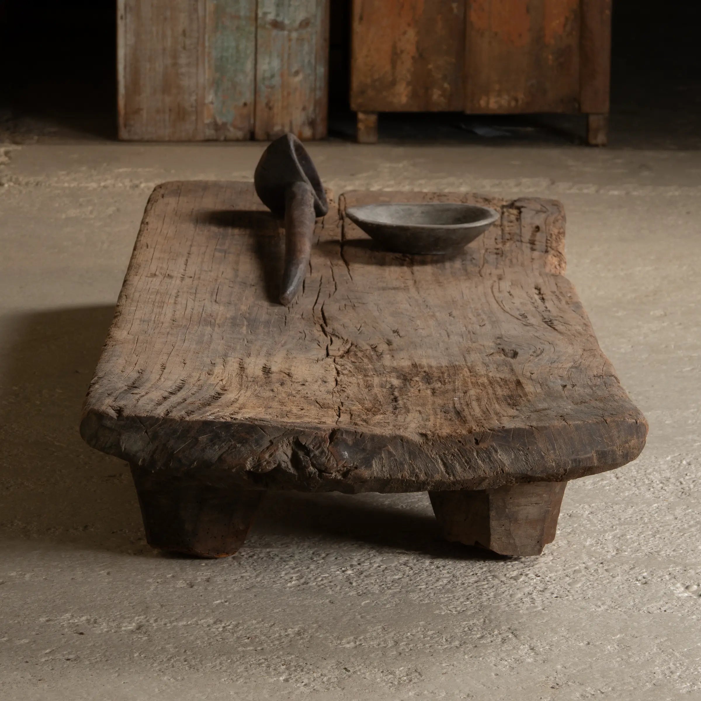 Angami - Authentique table Naga ancienne n°12