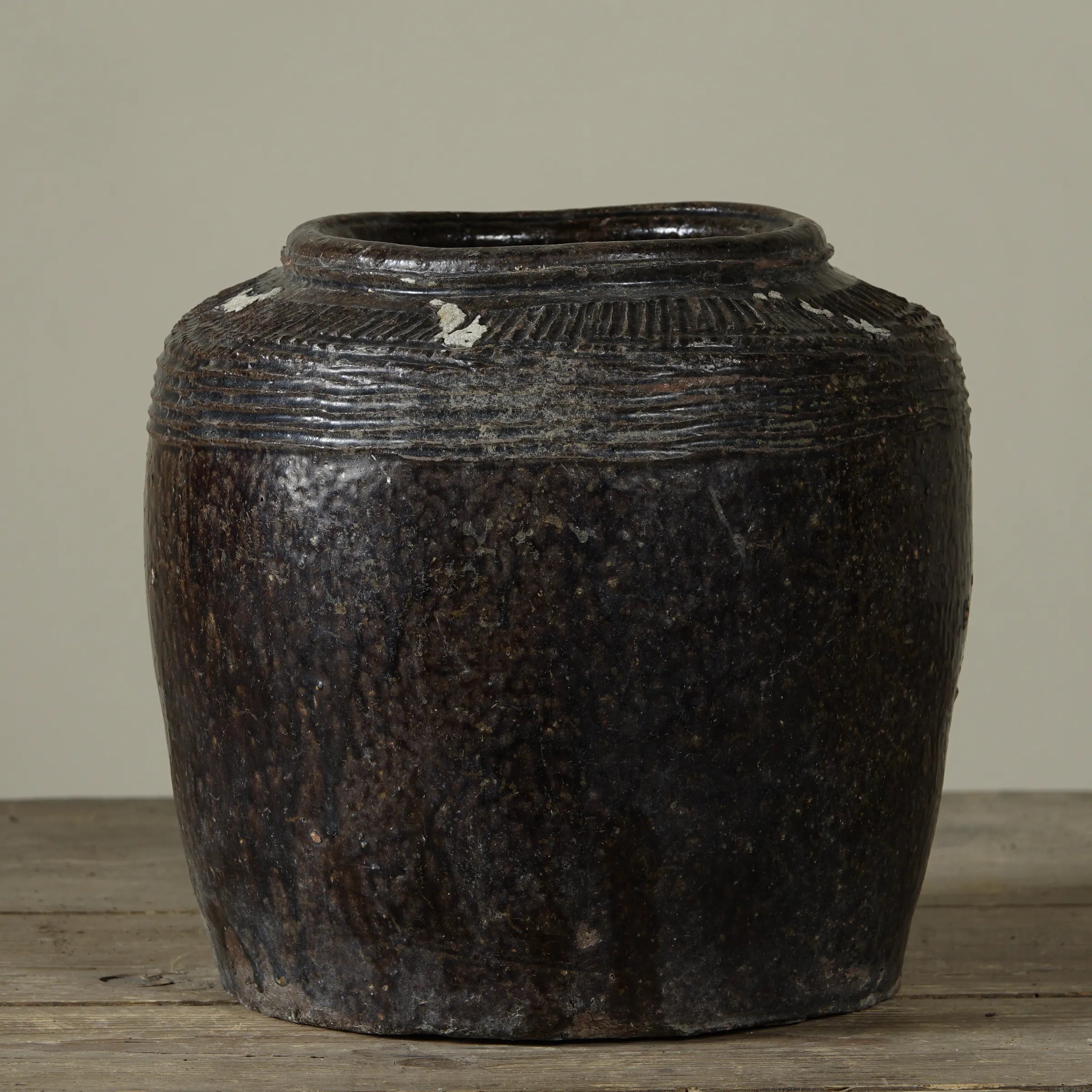 Yishui - Ancien pot chinois émaillé n°3