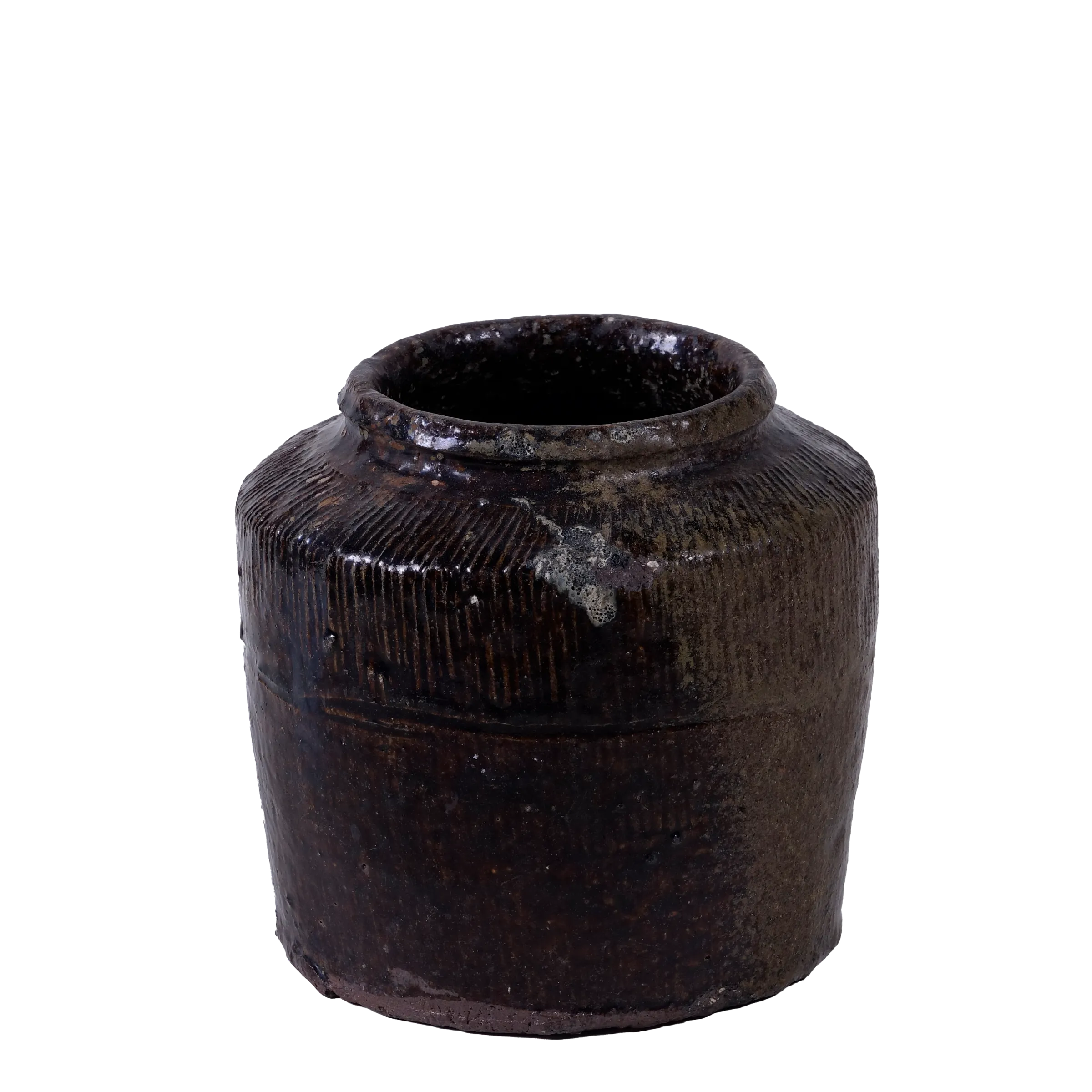 Yishui - Ancien pot chinois émaillé n°4