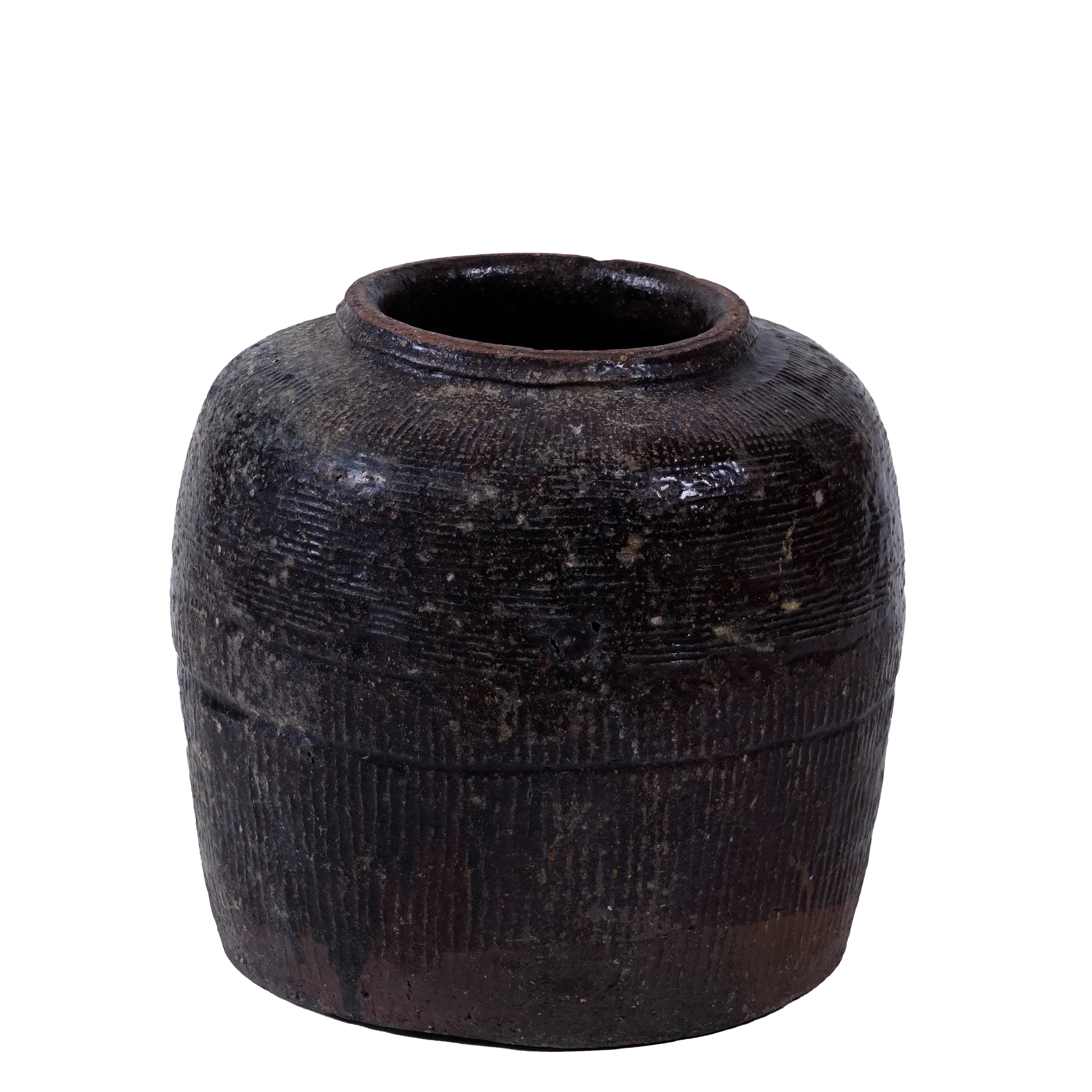 Yishui - Ancien pot chinois émaillé n°5