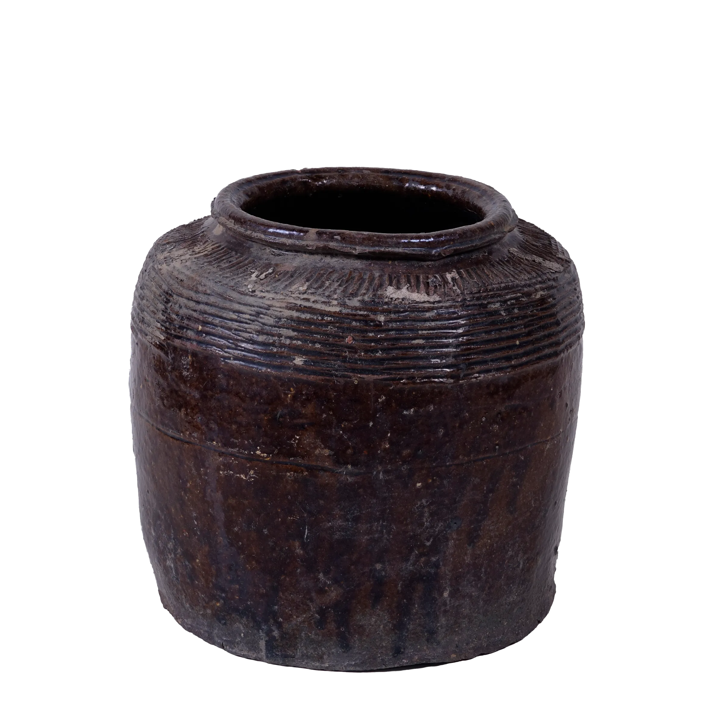 Yishui - Ancien pot chinois émaillé n°6