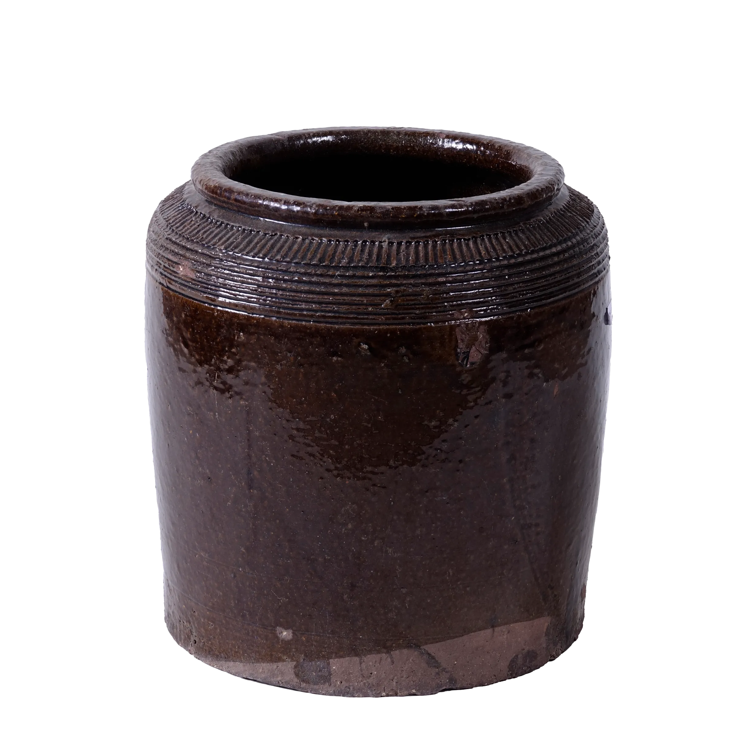 Yishui - Ancien pot chinois émaillé n°7