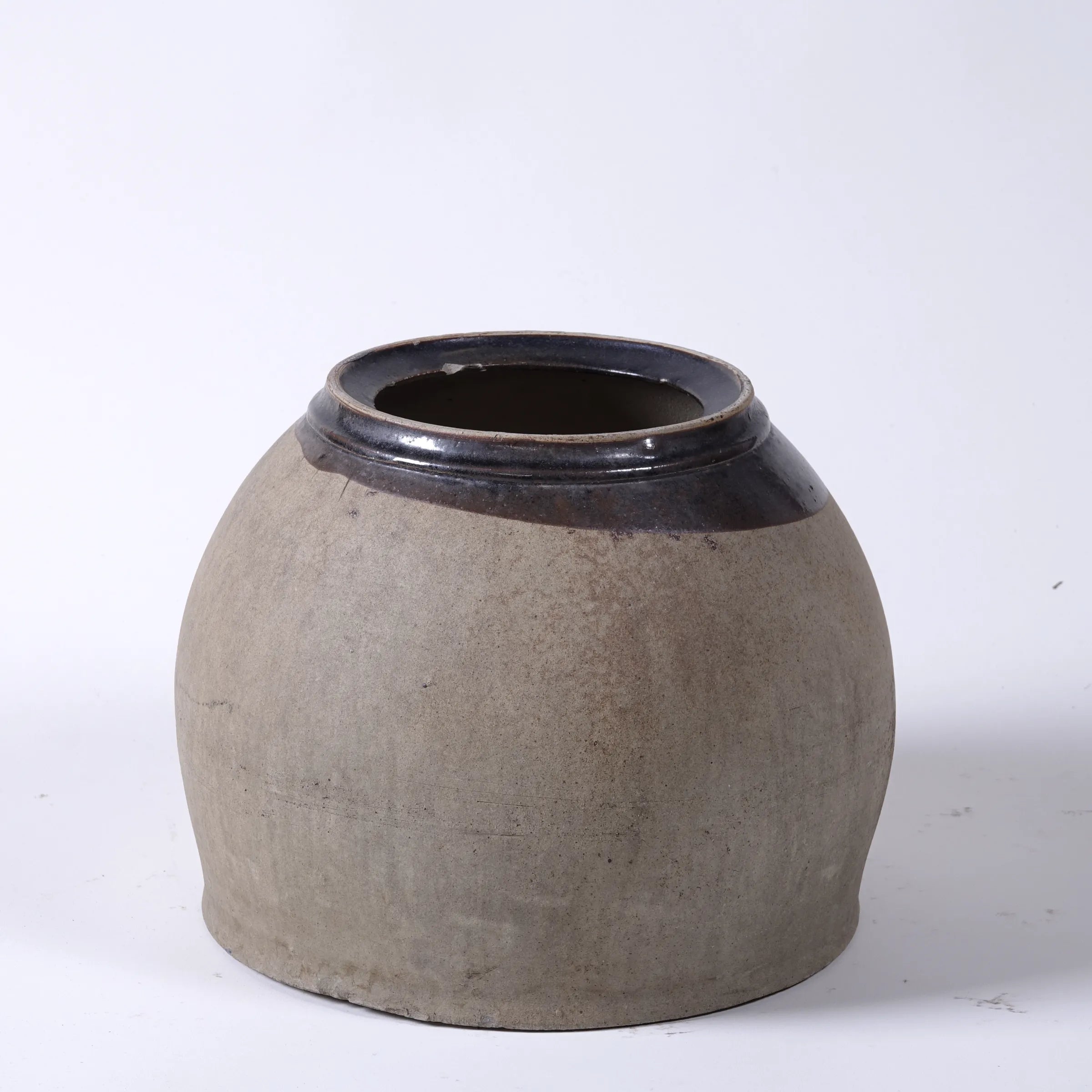 Anping - Pot chinois en terre cuite à col brun n°2