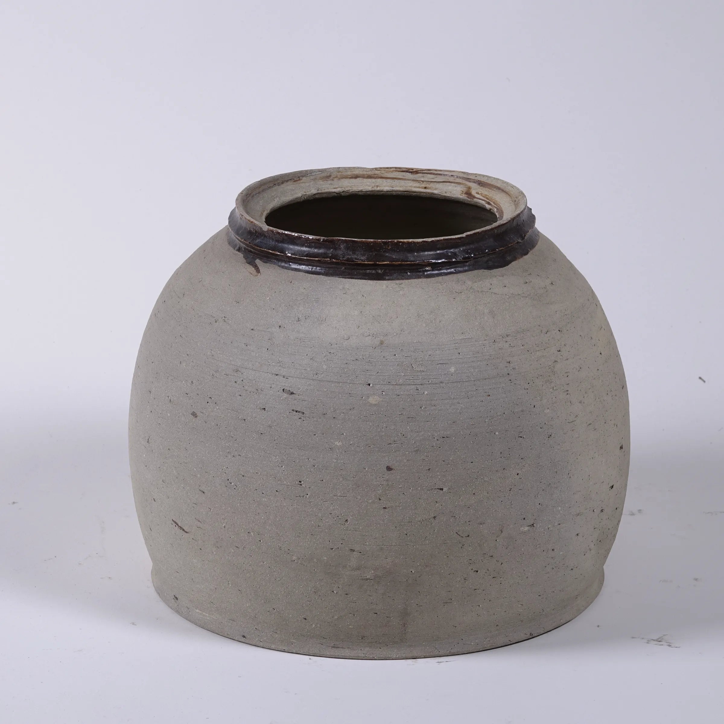 Anping - Pot chinois en terre cuite à col brun n°3