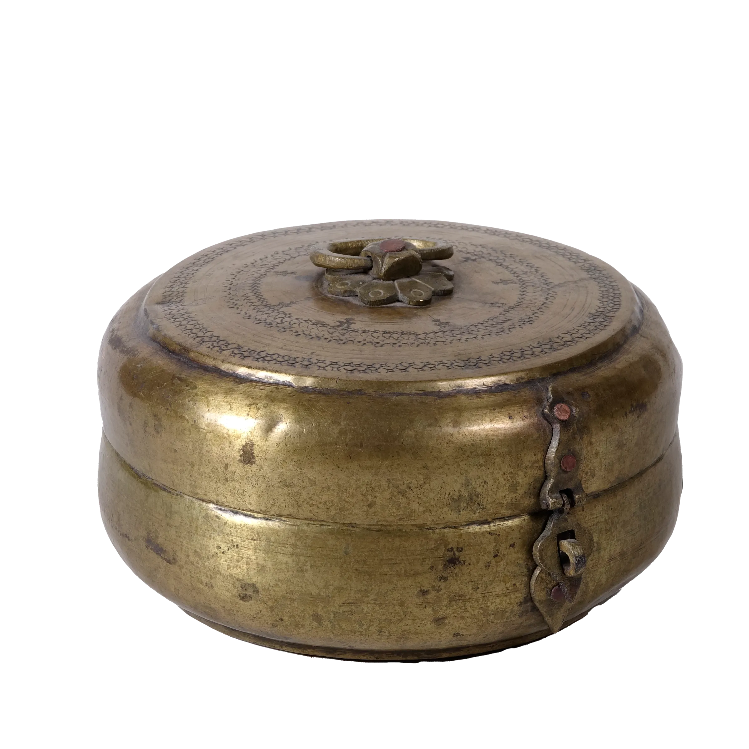 Peetal - Boîte en laiton gravé n°15