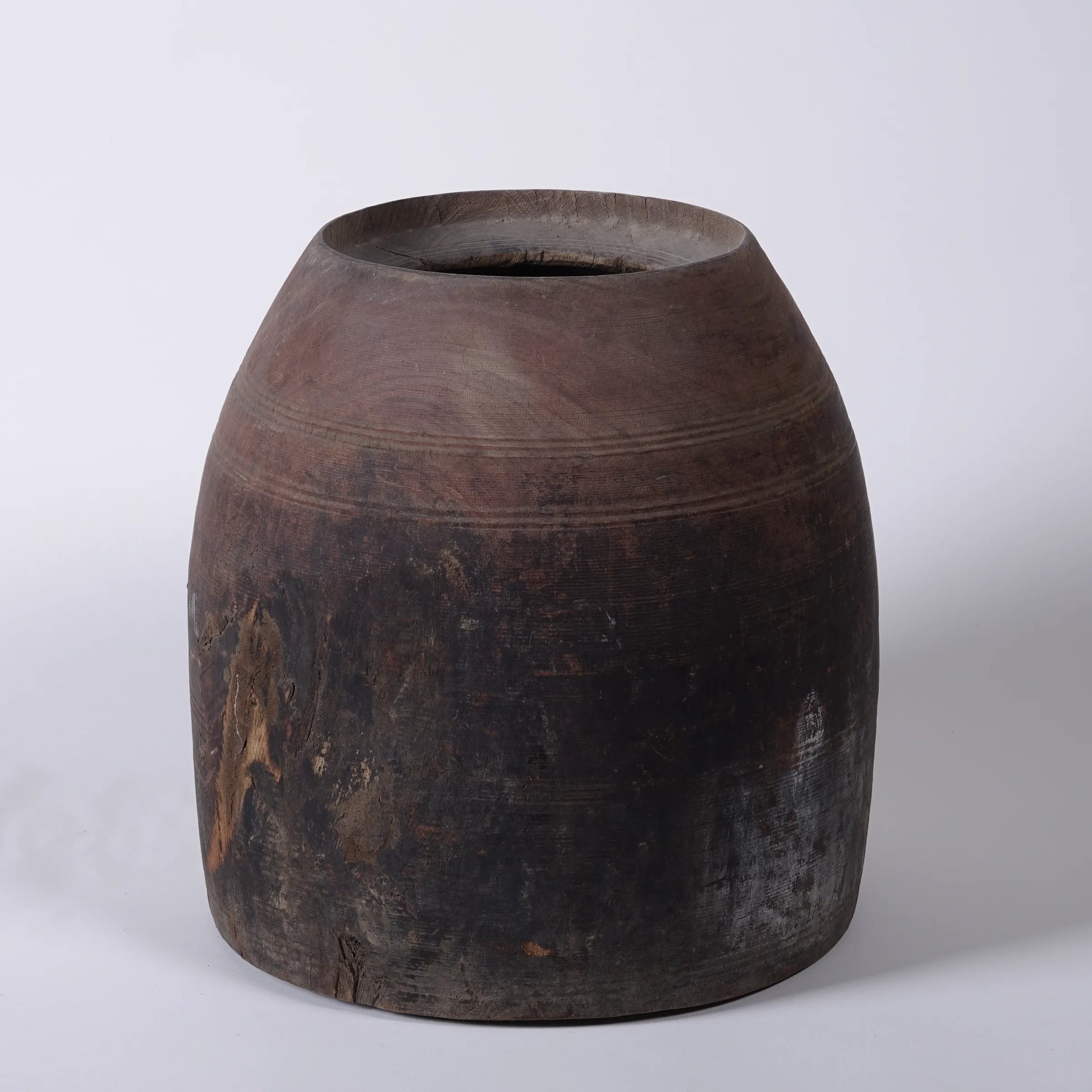 Modran - Grand pot en bois n°25