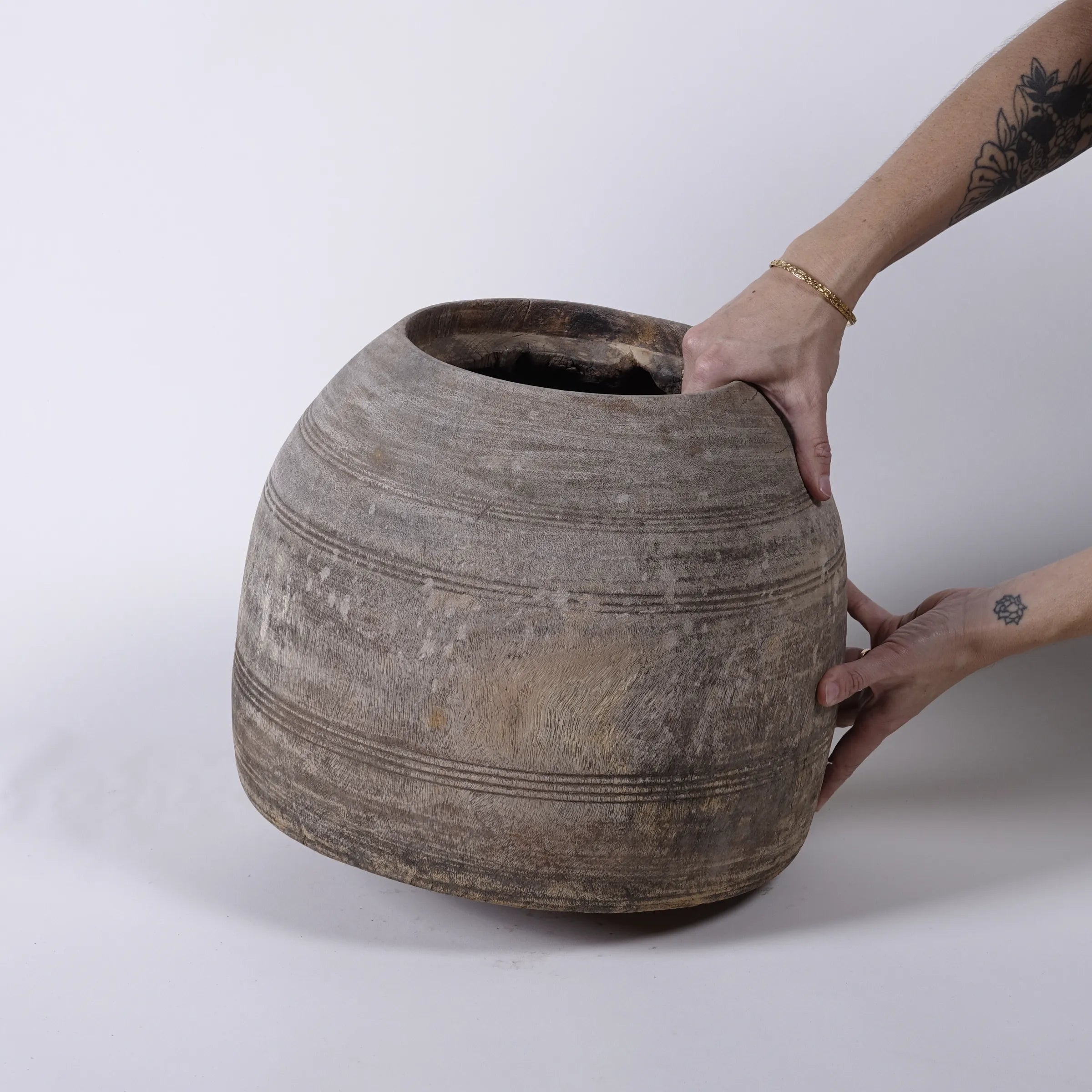 Modran - Grand pot en bois n°5